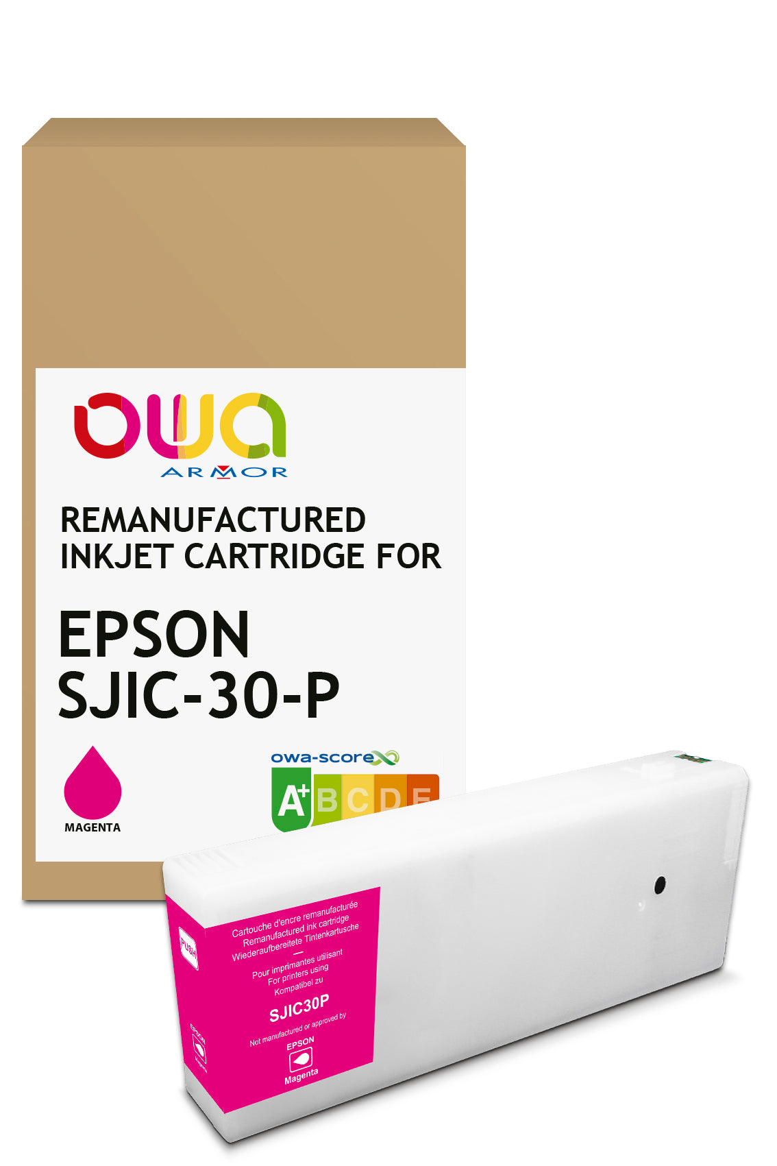 Epson Epson C 33 S0 20641 - Remanufactured Ink Cartridge Owa - Magenta