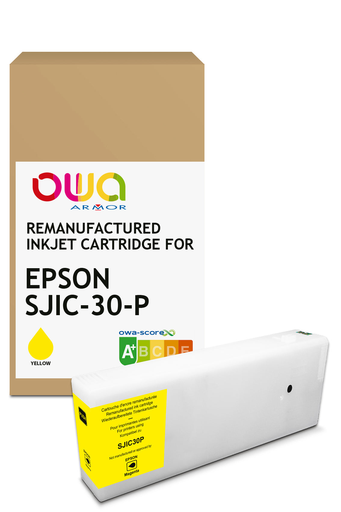 Epson Epson C 33 S0 20642 - Remanufactured Ink Cartridge Owa - Yellow