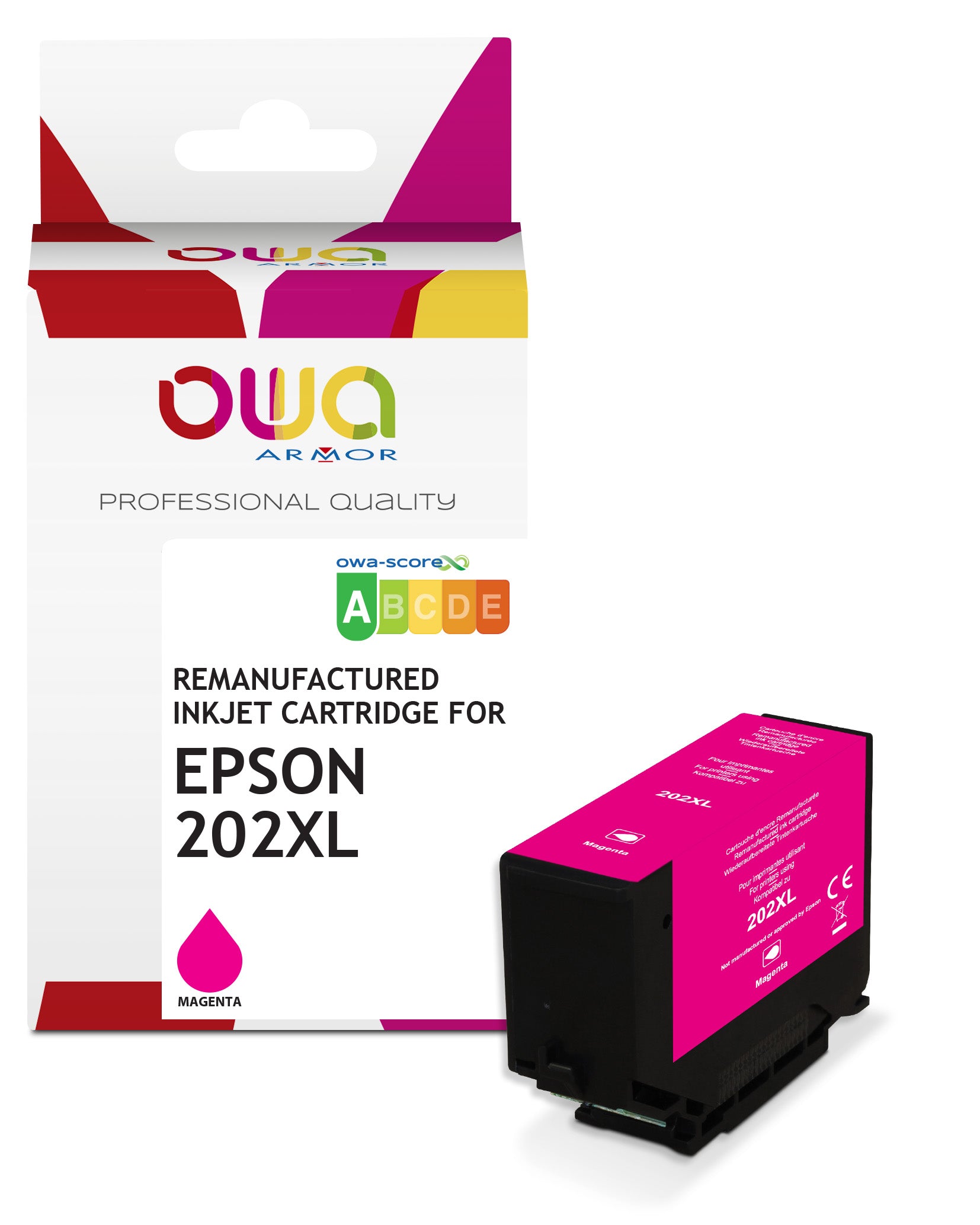Epson Epson 202_Stdxl - Remanufactured Ink Cartridge Owa - Magenta