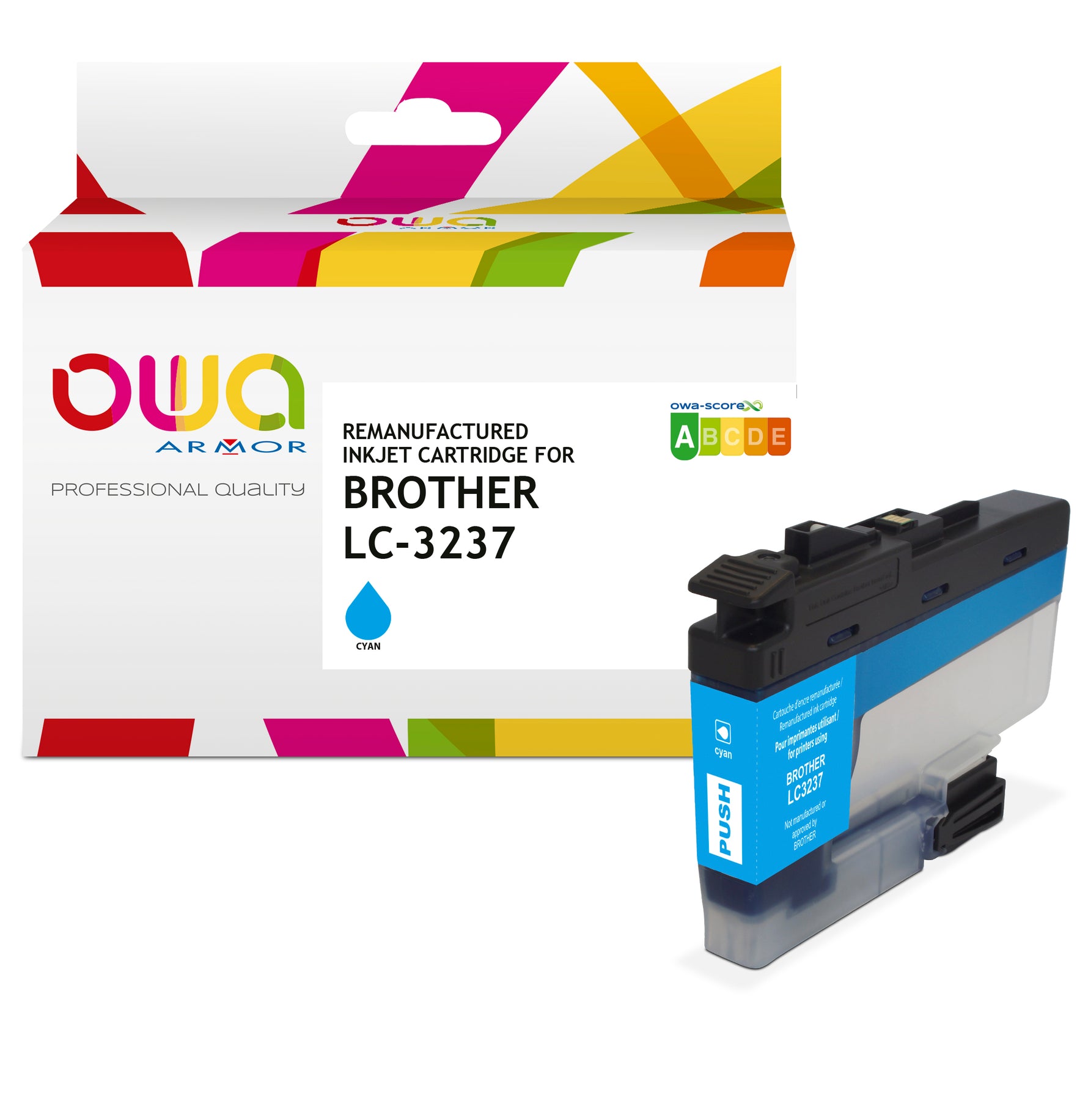 Brother Brother Lc3237 - Remanufactured Ink Cartridge Owa - Cyan