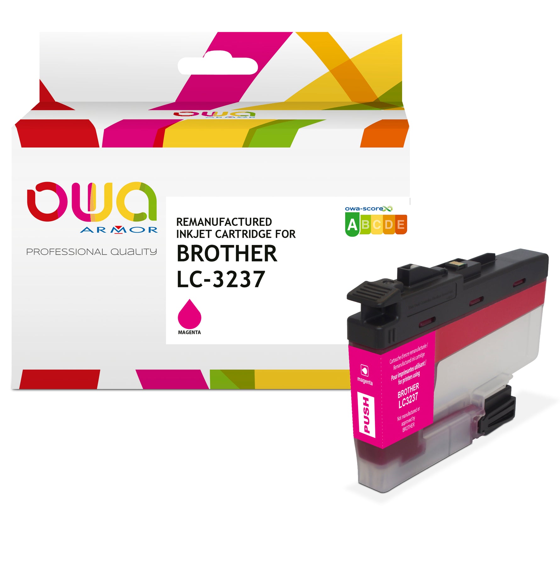 Brother Brother Lc3237 - Remanufactured Ink Cartridge Owa - Magenta