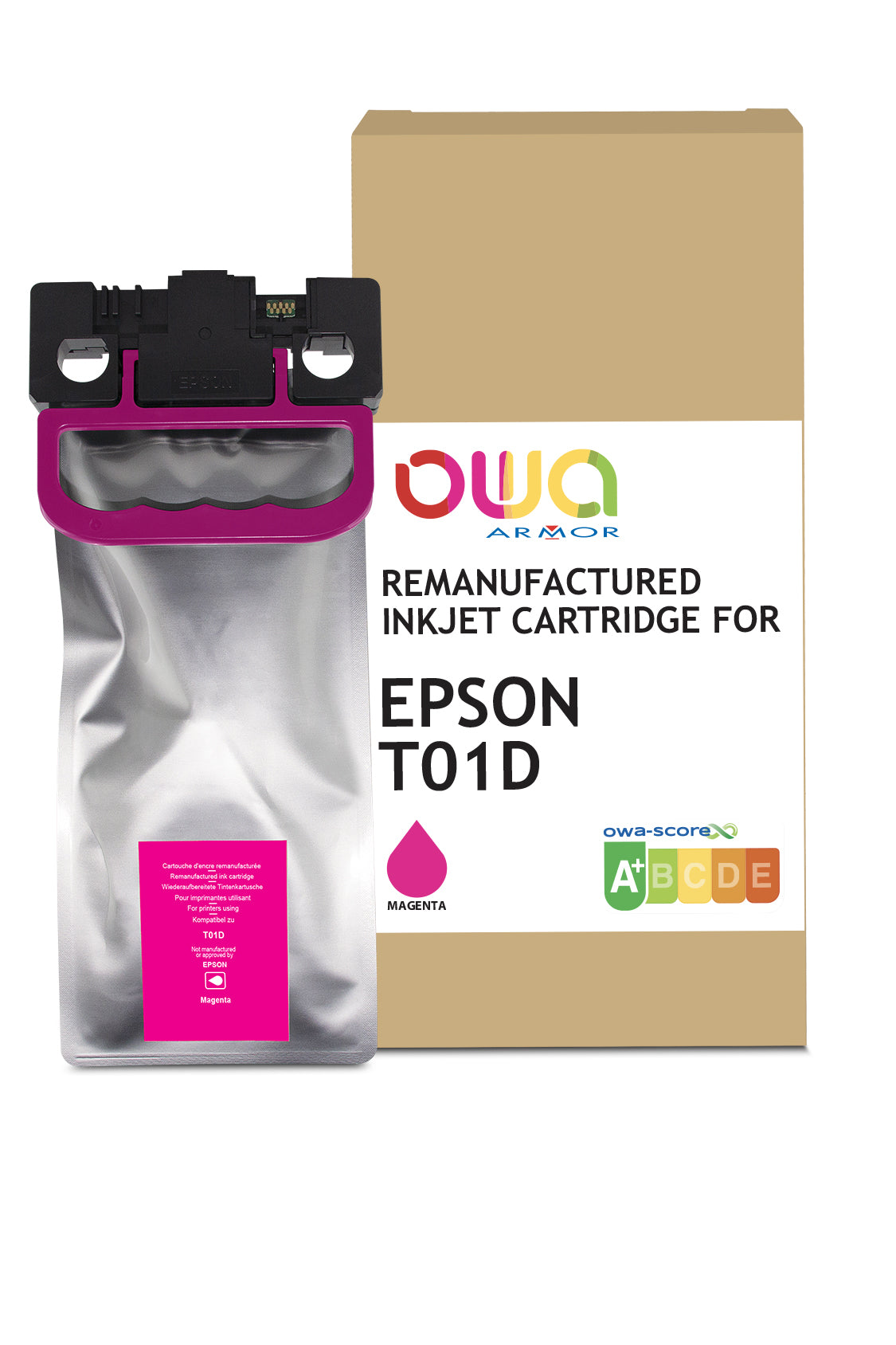 Epson Epson C13t01d300 - Remanufactured Ink Cartridge Owa - Magenta