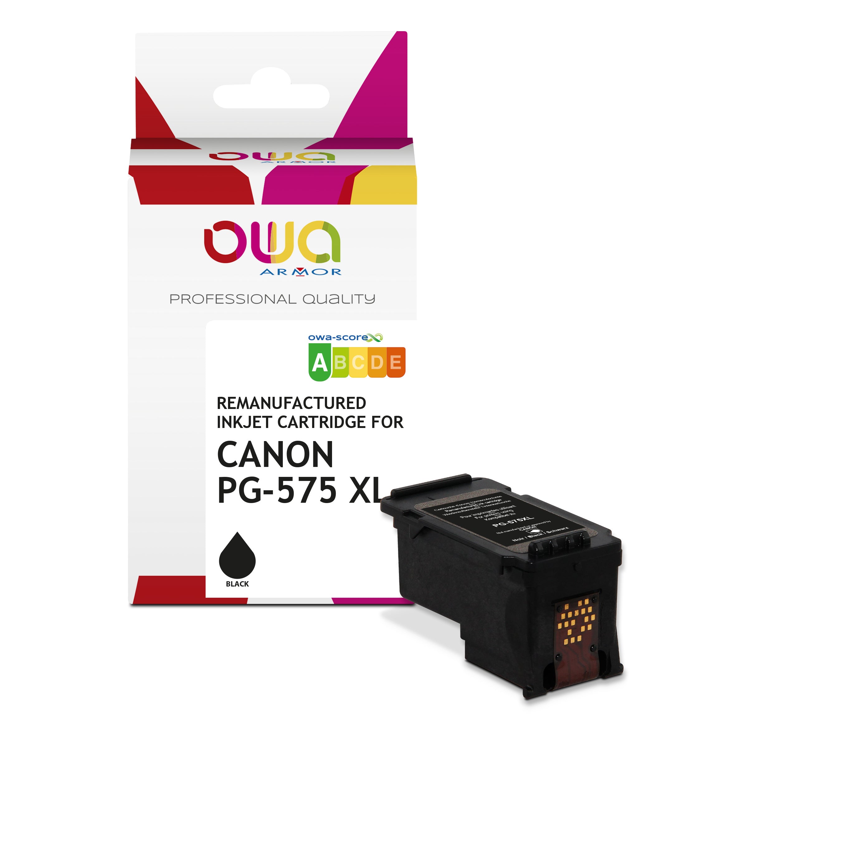 Canon Canon 5437C001 - Remanufactured Ink Cartridge Owa - Black