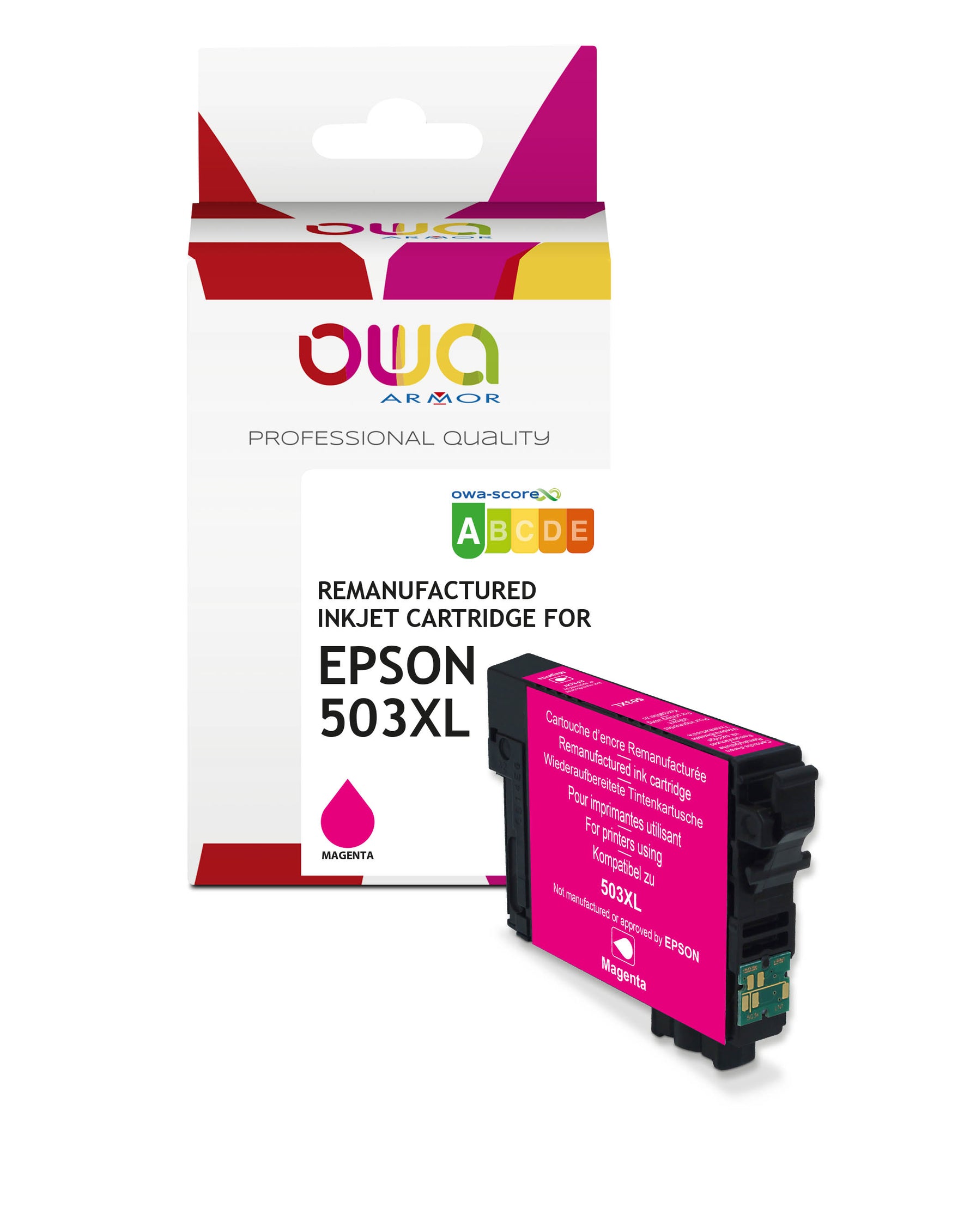 Epson Epson 503_Stdxl - Remanufactured Ink Cartridge Owa - High Capacity - Magenta