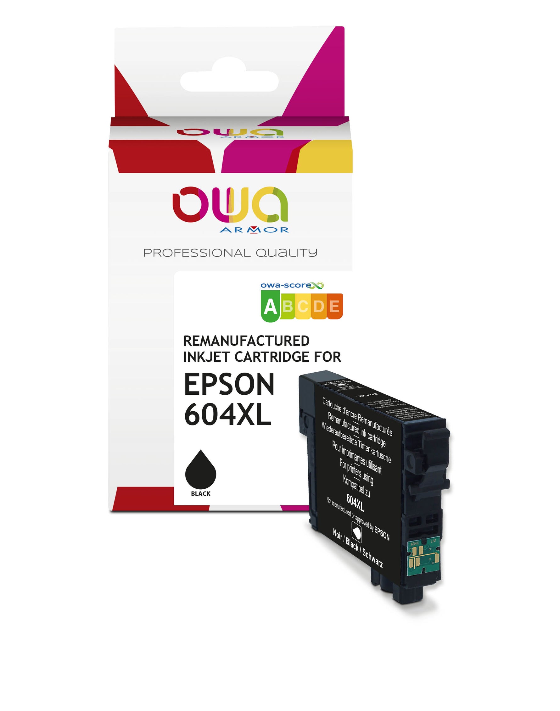 Epson Epson 604_Stdxl - Remanufactured Ink Cartridge Owa - High Capacity - Black
