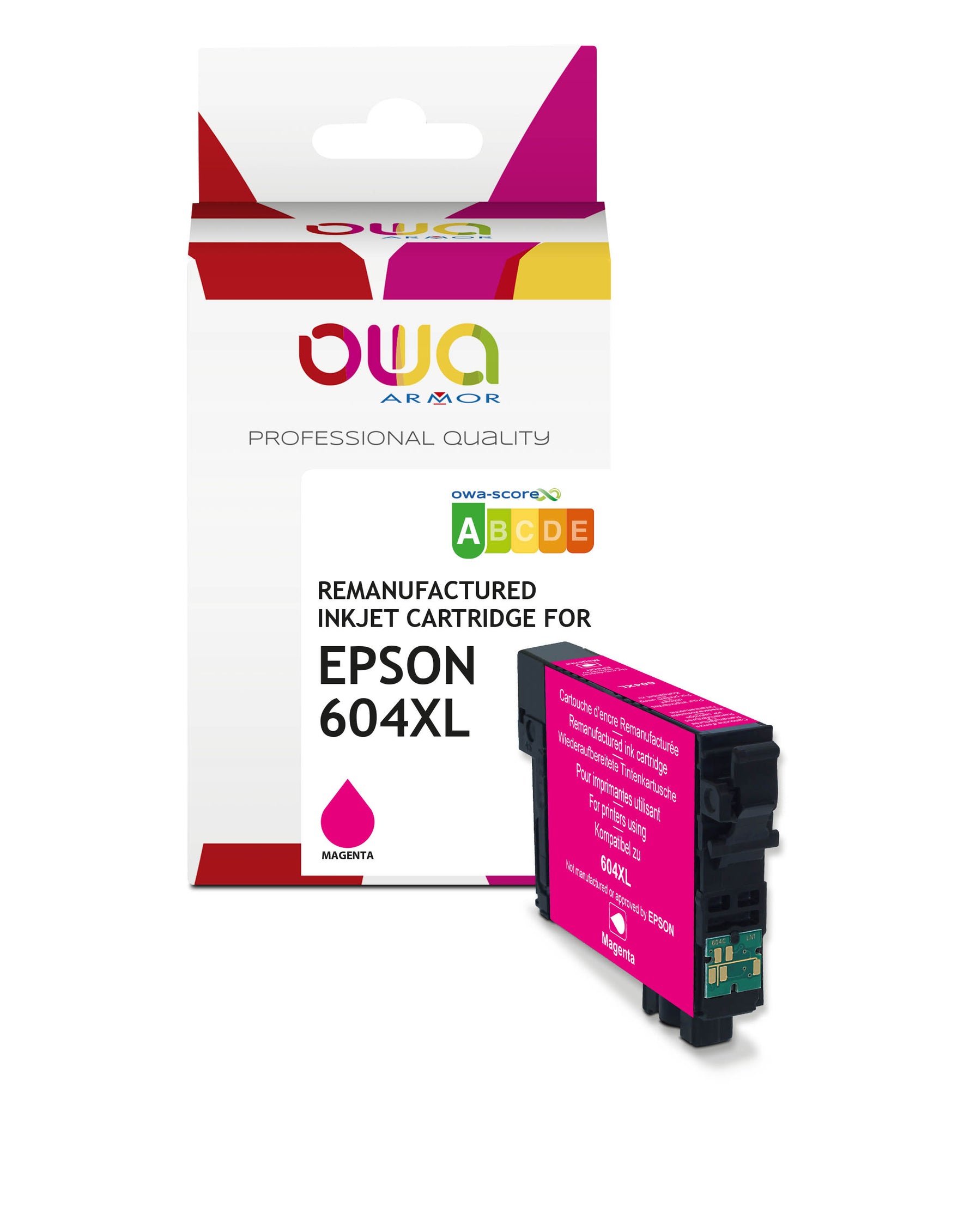 Epson Epson 604_Stdxl - Remanufactured Ink Cartridge Owa - High Capacity - Magenta