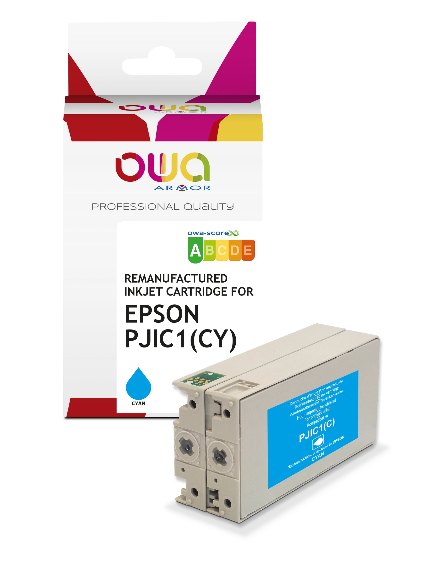 Epson Epson C 13 S0 20447 - Remanufactured Ink Cartridge Owa - Cyan