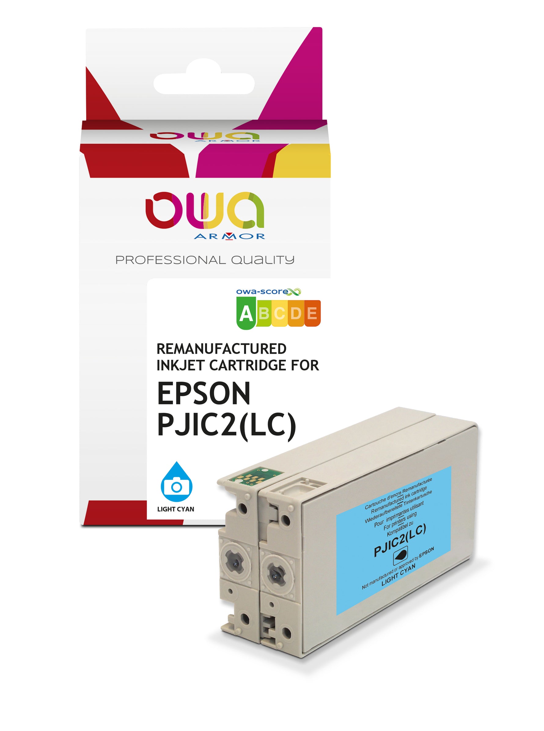 Epson Epson C13s020448 - Remanufactured Ink Cartridge Owa - Cyan Light