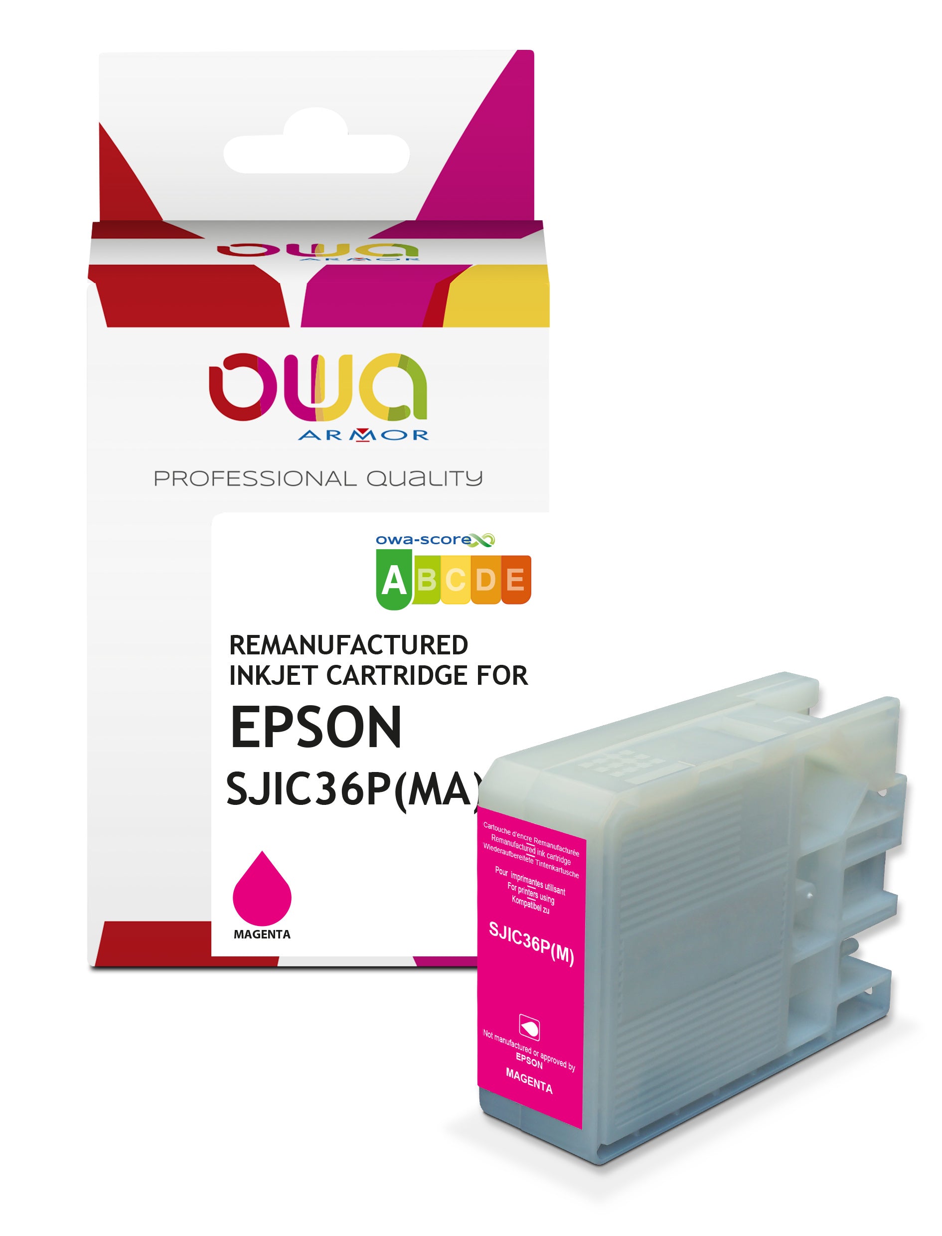 Epson Epson C13t44c340 - Remanufactured Ink Cartridge Owa - Magenta