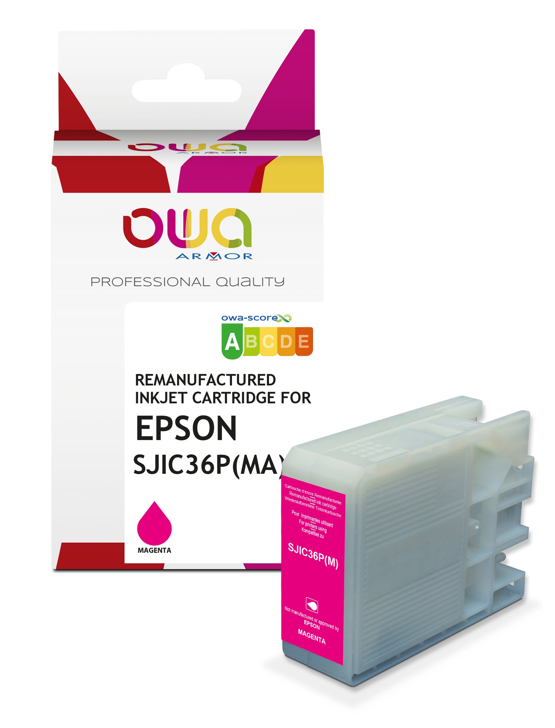 Epson Epson C13t44c340 - Remanufactured Ink Cartridge Owa - Magenta