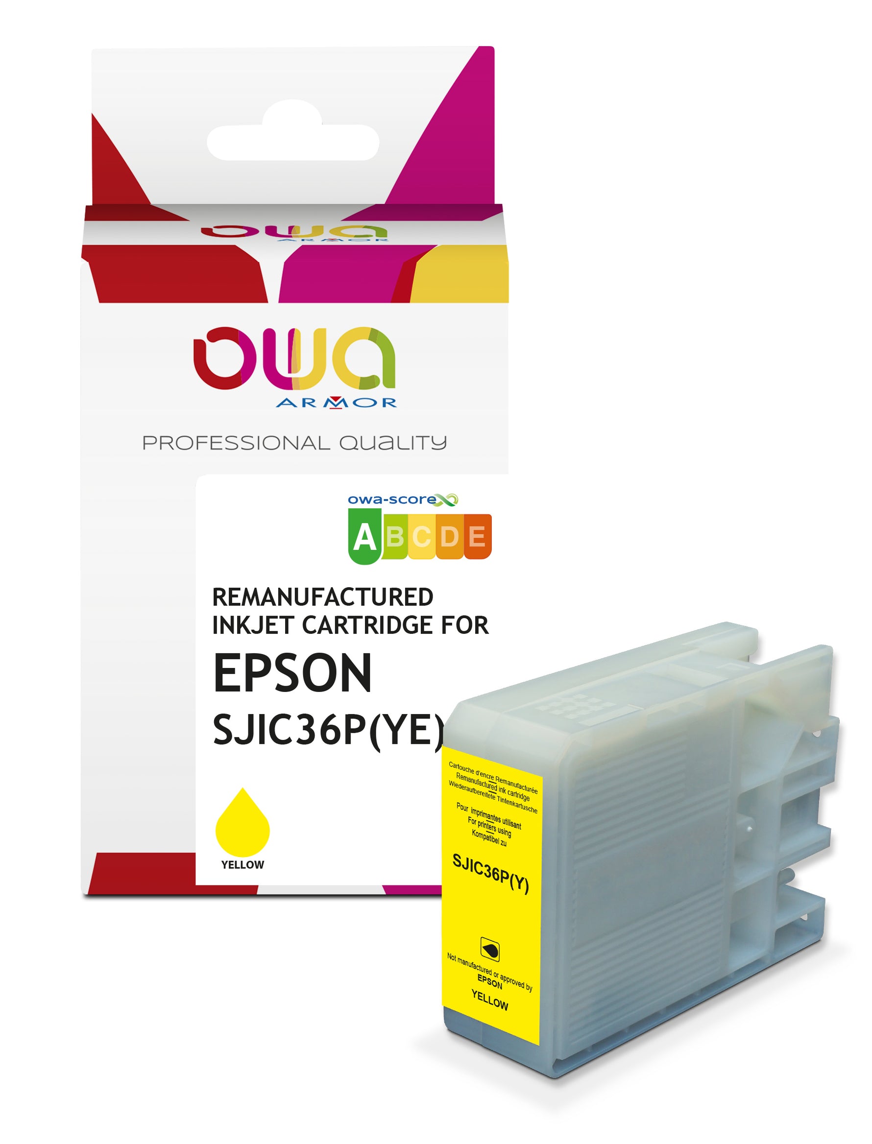 Epson Epson C13t44c440 - Remanufactured Ink Cartridge Owa - Yellow