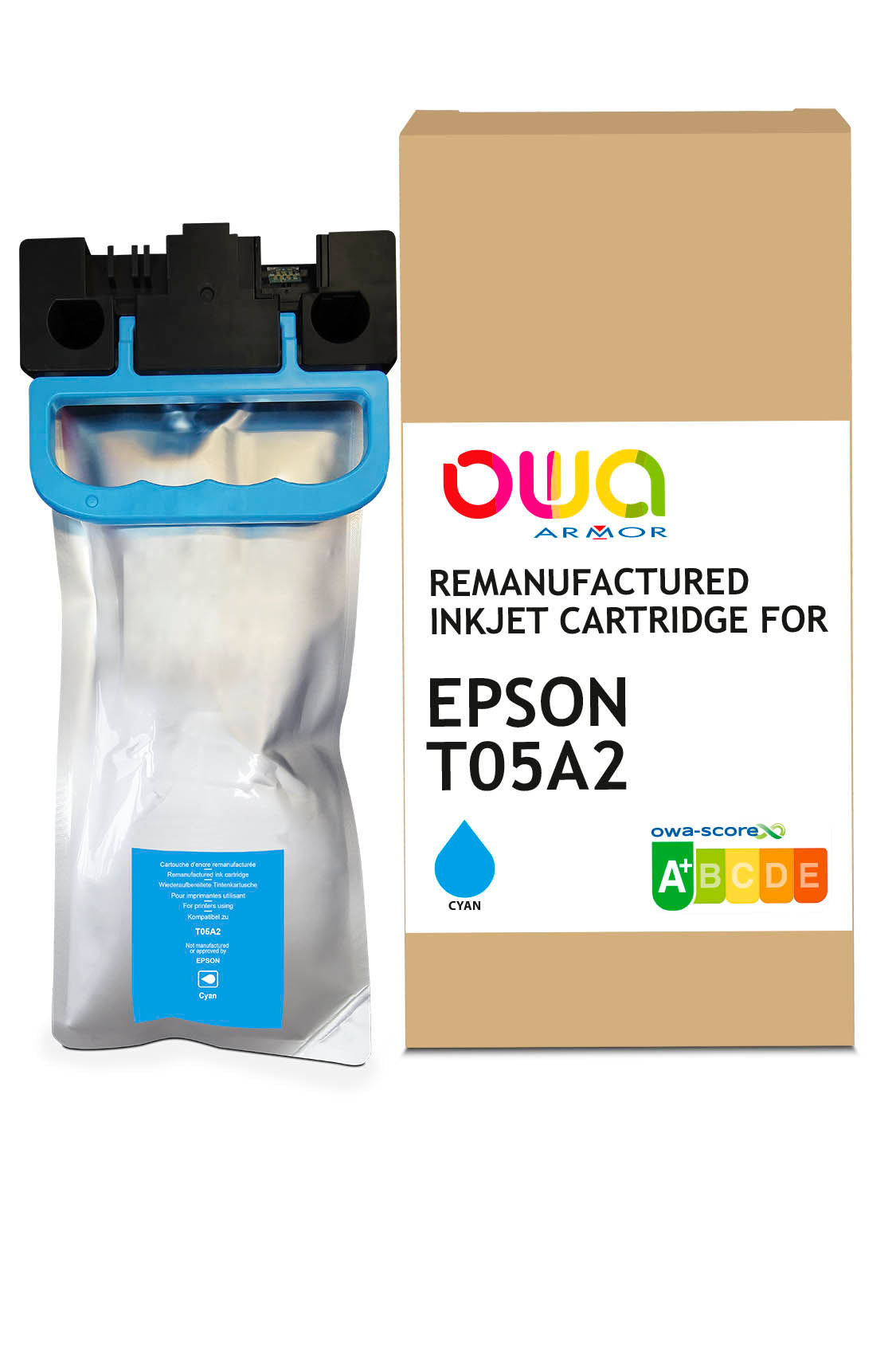 Epson Epson C13t05a200 - Remanufactured Ink Cartridge Owa - Cyan