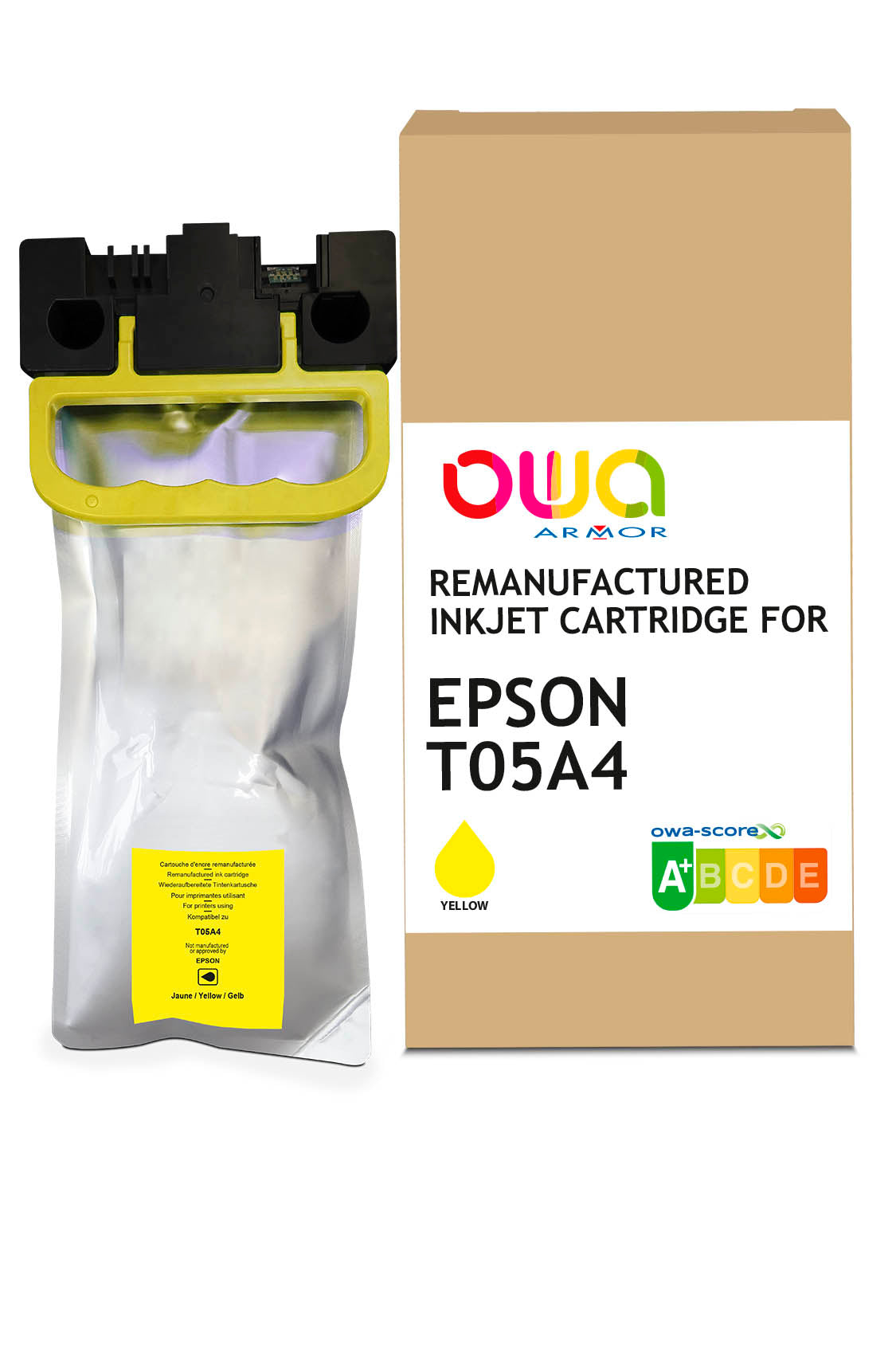 Epson Epson C13t05a400 - Remanufactured Ink Cartridge Owa - Yellow