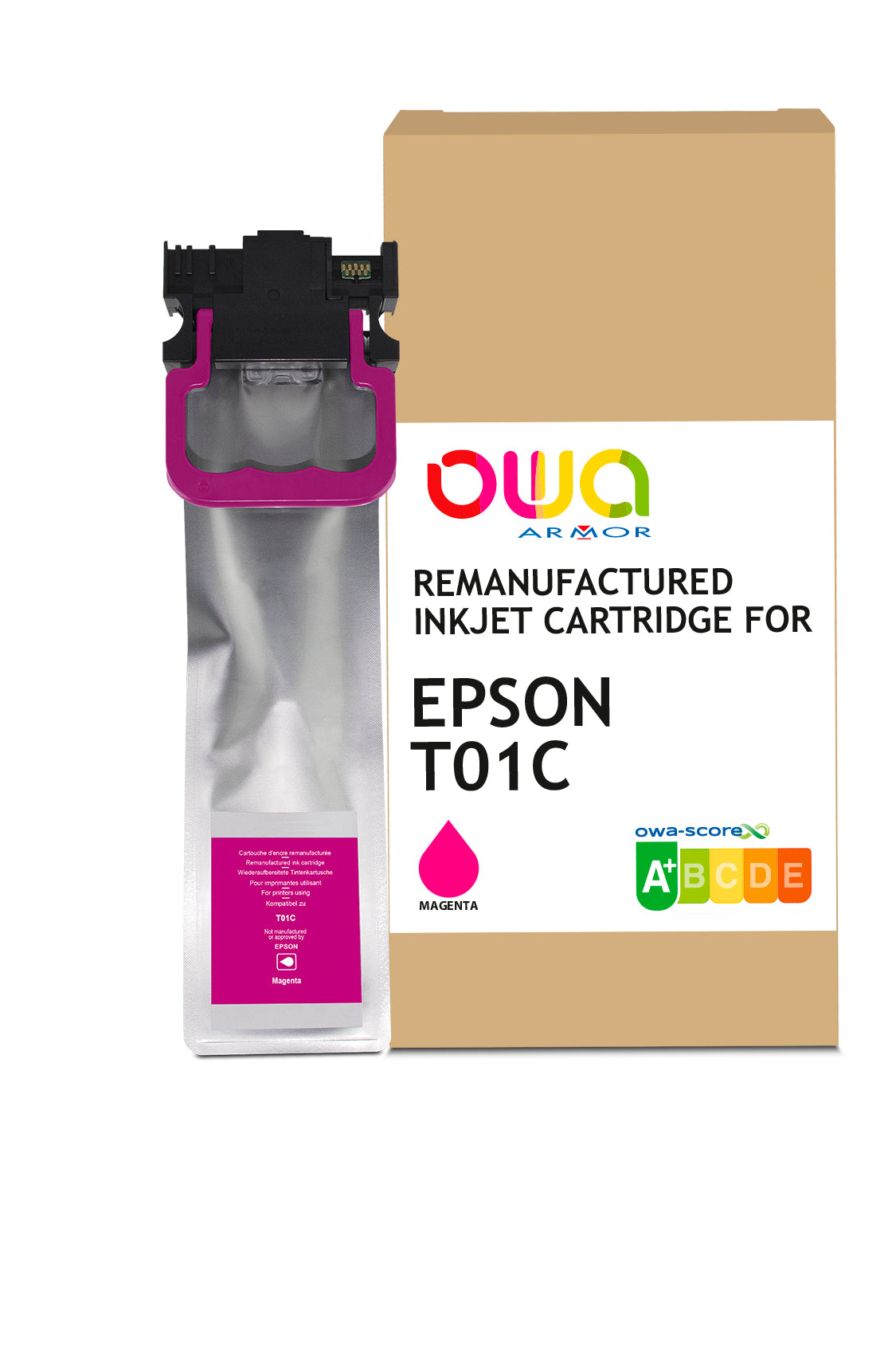 Epson Epson C13t01c300 - Remanufactured Ink Cartridge Owa - Magenta