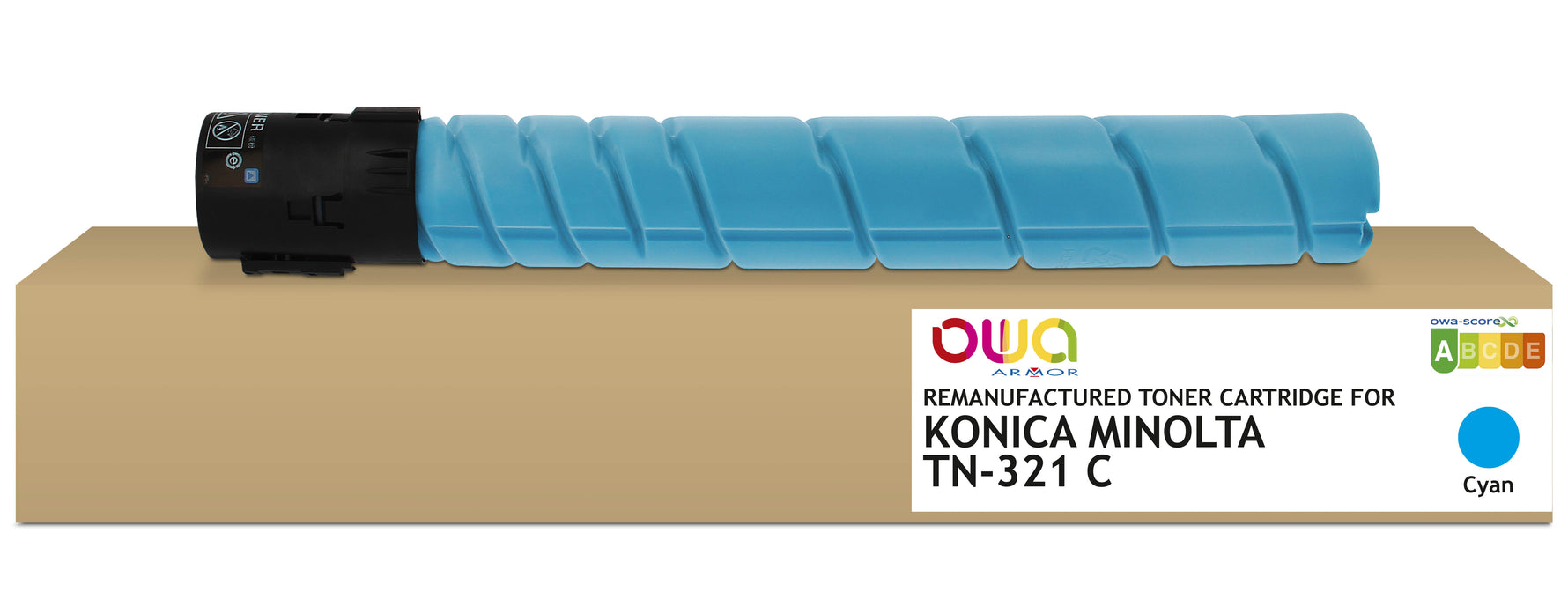 Konica Minolta Konica Minolta Tn321c - Remanufactured Toner Owa - Cyan