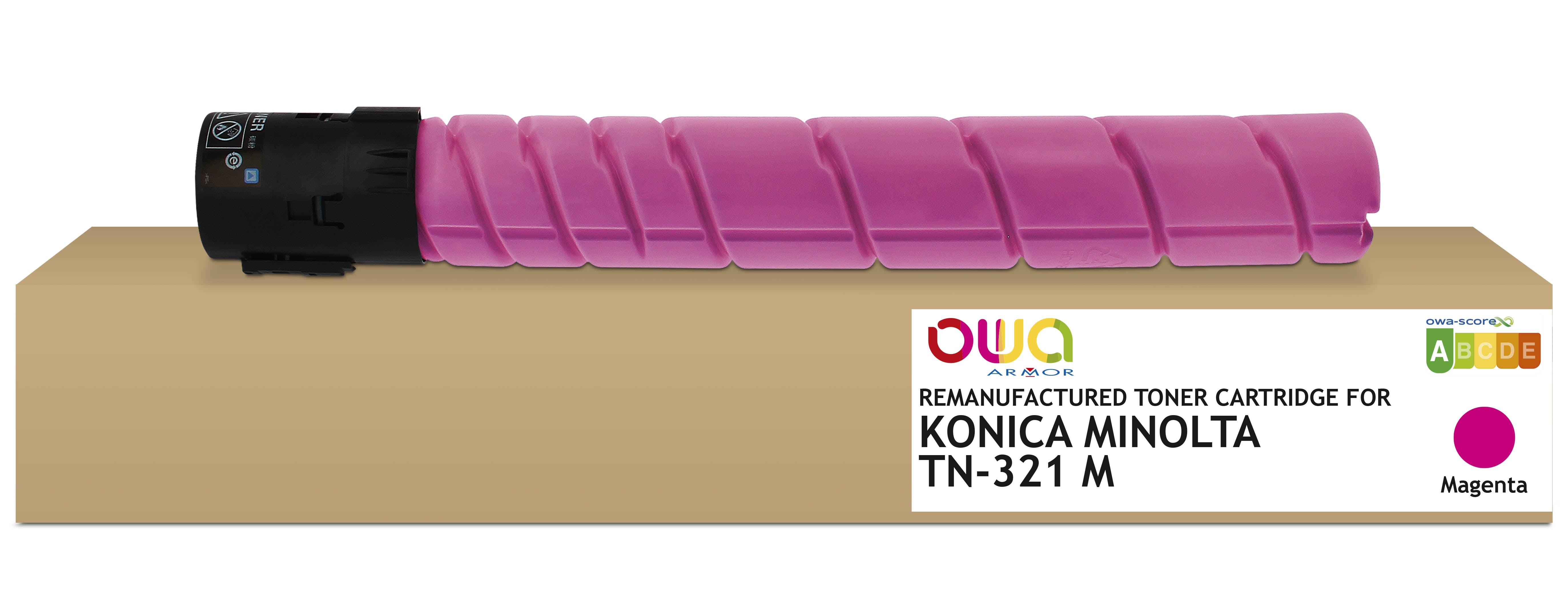 Konica Minolta Konica Minolta Tn321m - Remanufactured Toner Owa - Magenta