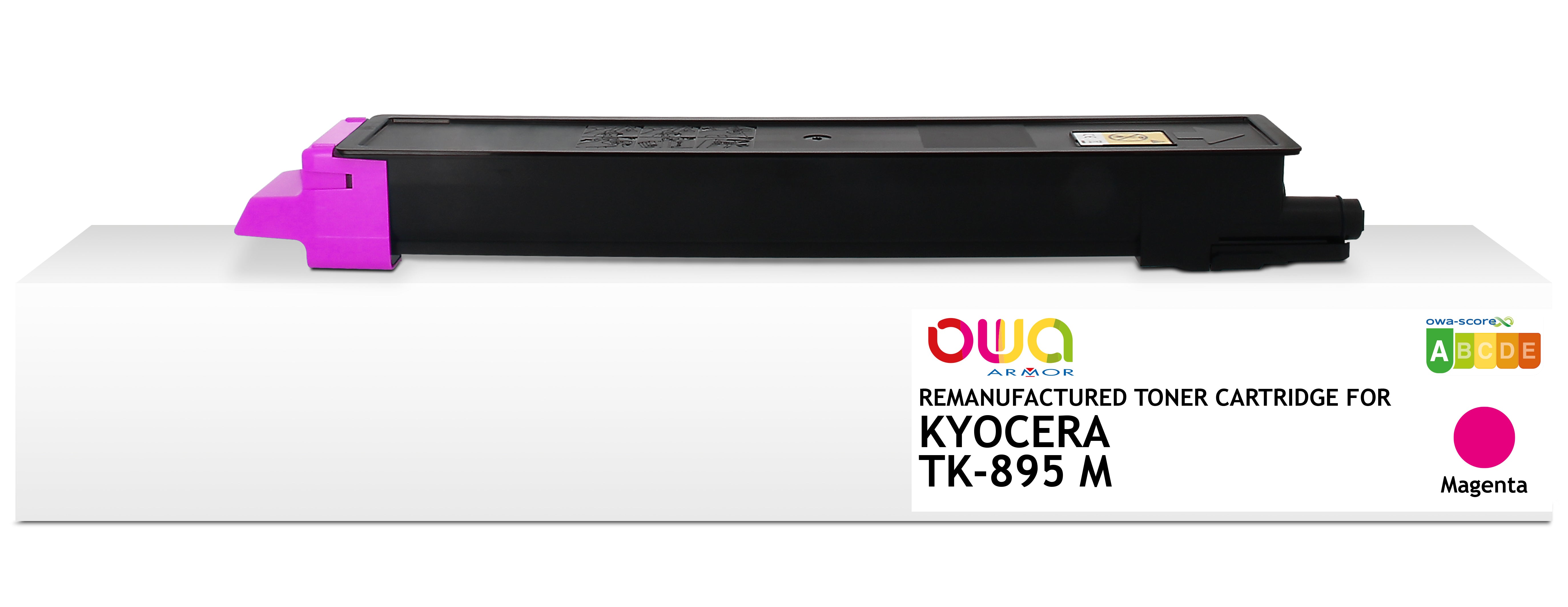 Kyocera Kyocera Tk-895M - Remanufactured Toner Owa - Magenta