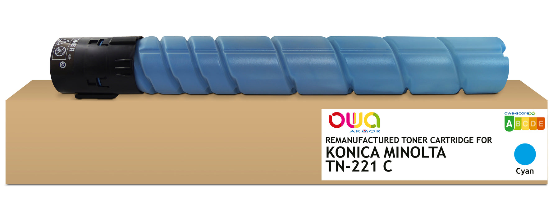 Konica Minolta Konica Minolta Tn221c - Remanufactured Toner Owa - Cyan
