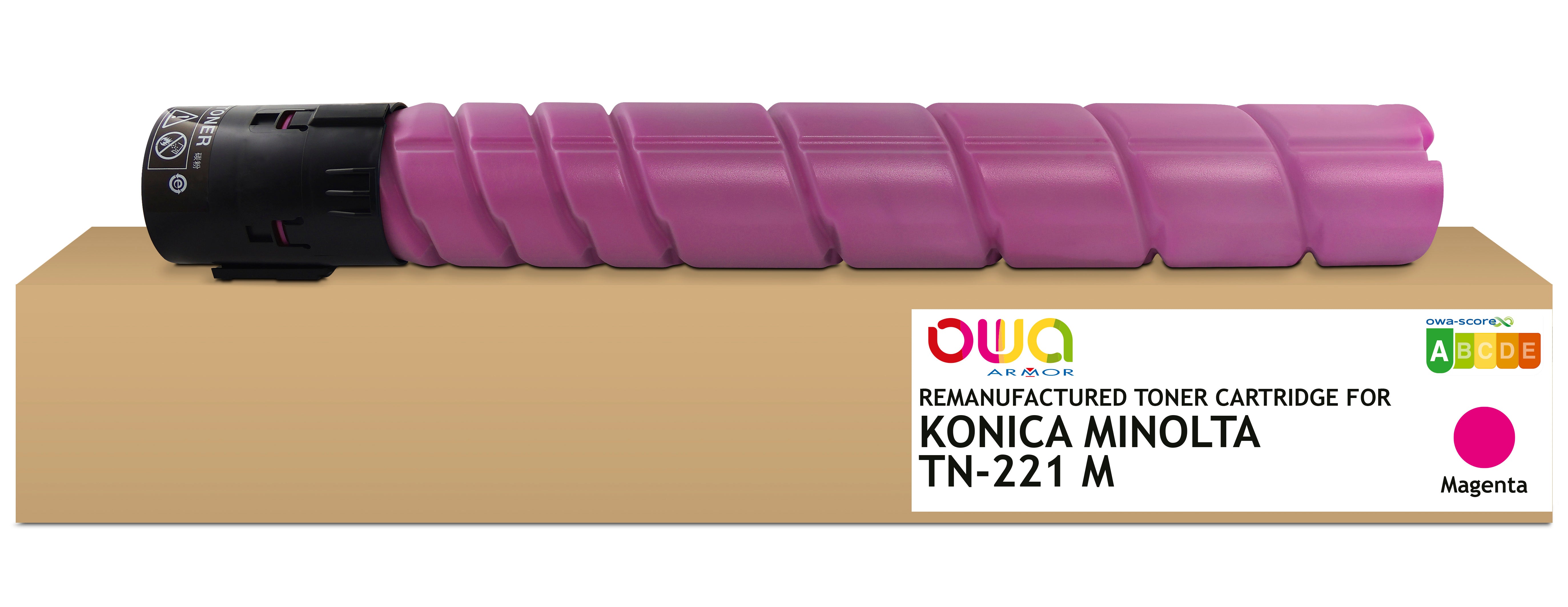 Konica Minolta Konica Minolta Tn221m - Remanufactured Toner Owa - Magenta