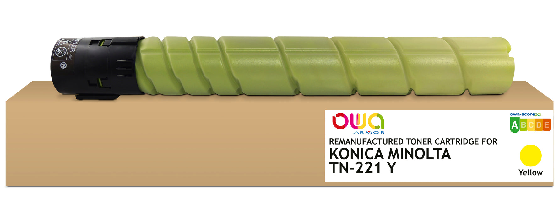 Konica Minolta Konica Minolta Tn221y - Remanufactured Toner Owa - Yellow
