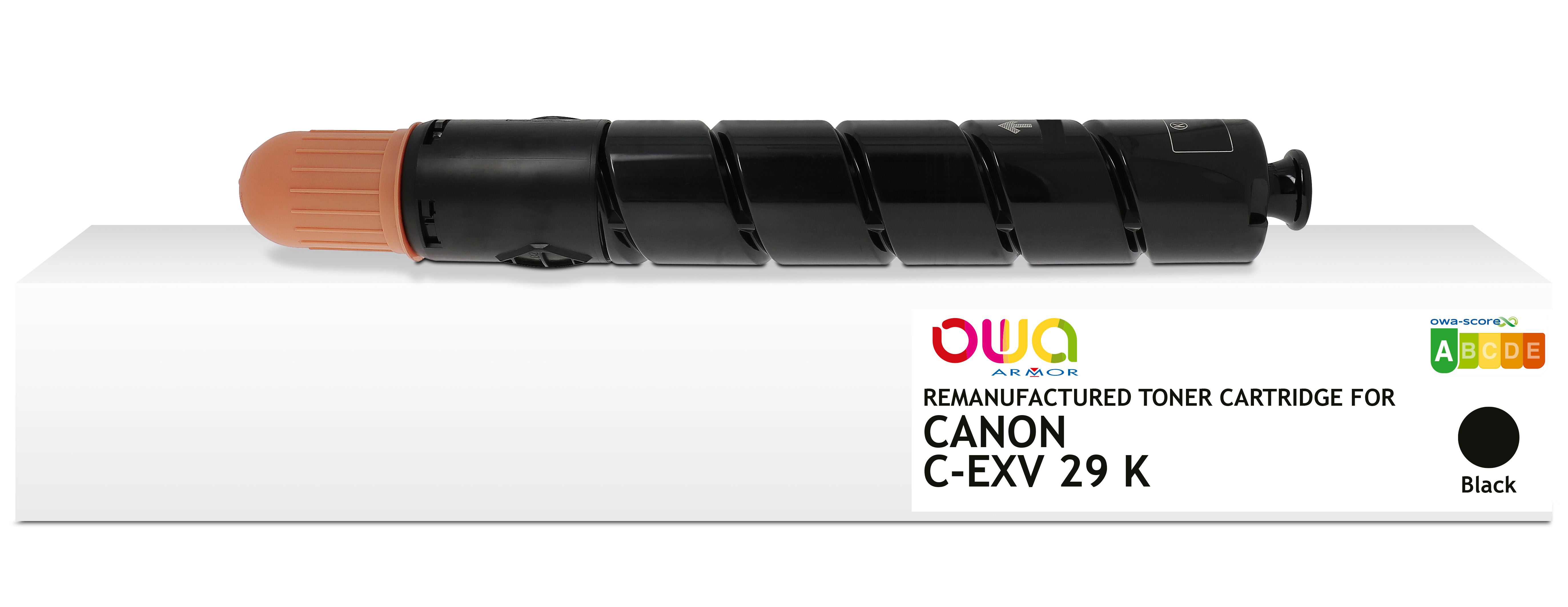Canon Canon C-Exv29 K - Remanufactured Toner Owa - Black