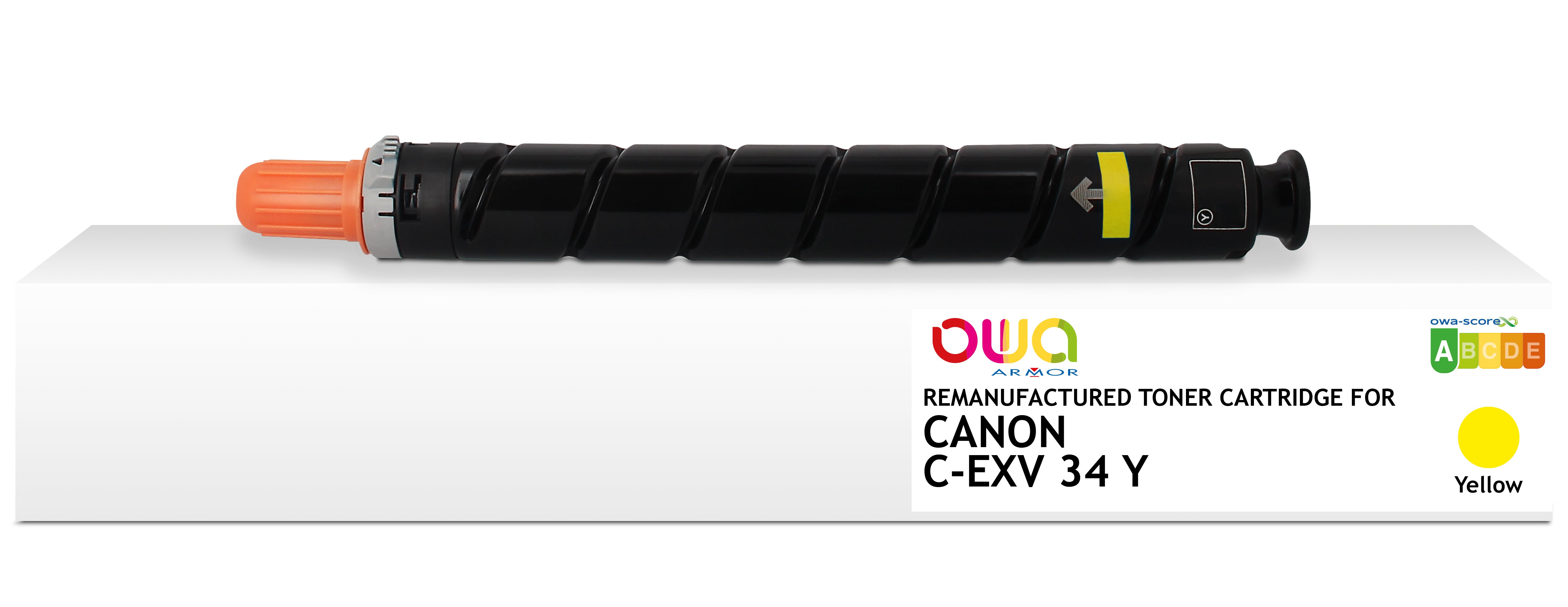 Canon Canon C-Exv34 Y - Remanufactured Toner Owa - Yellow