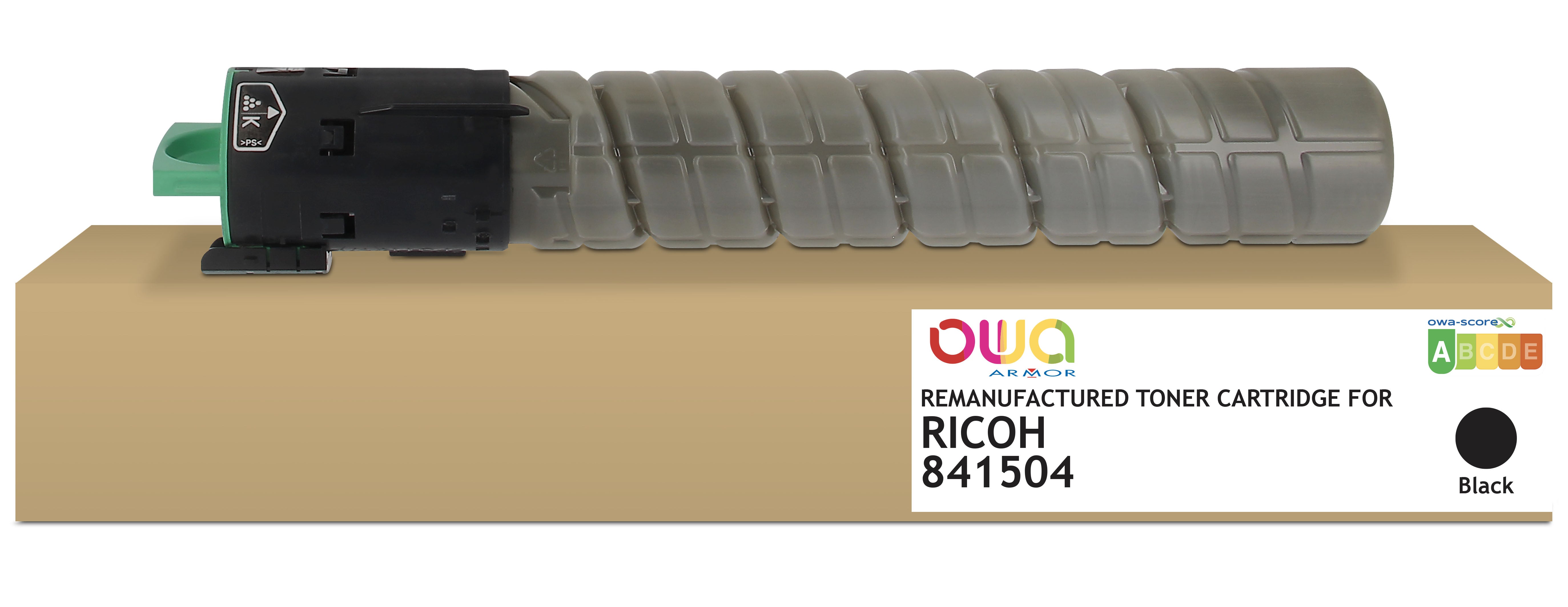 Ricoh Ricoh 841504 - Remanufactured Toner Owa - Black