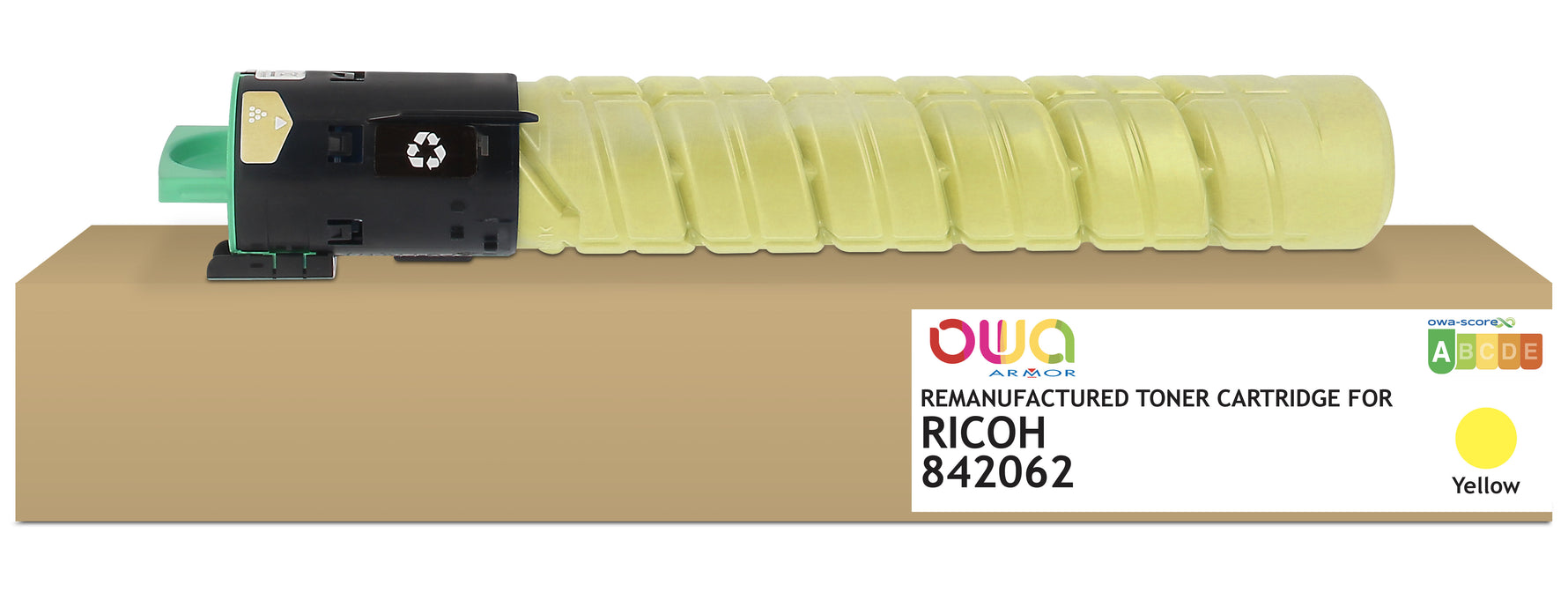 Ricoh Ricoh 842062 - Remanufactured Toner Owa - Yellow