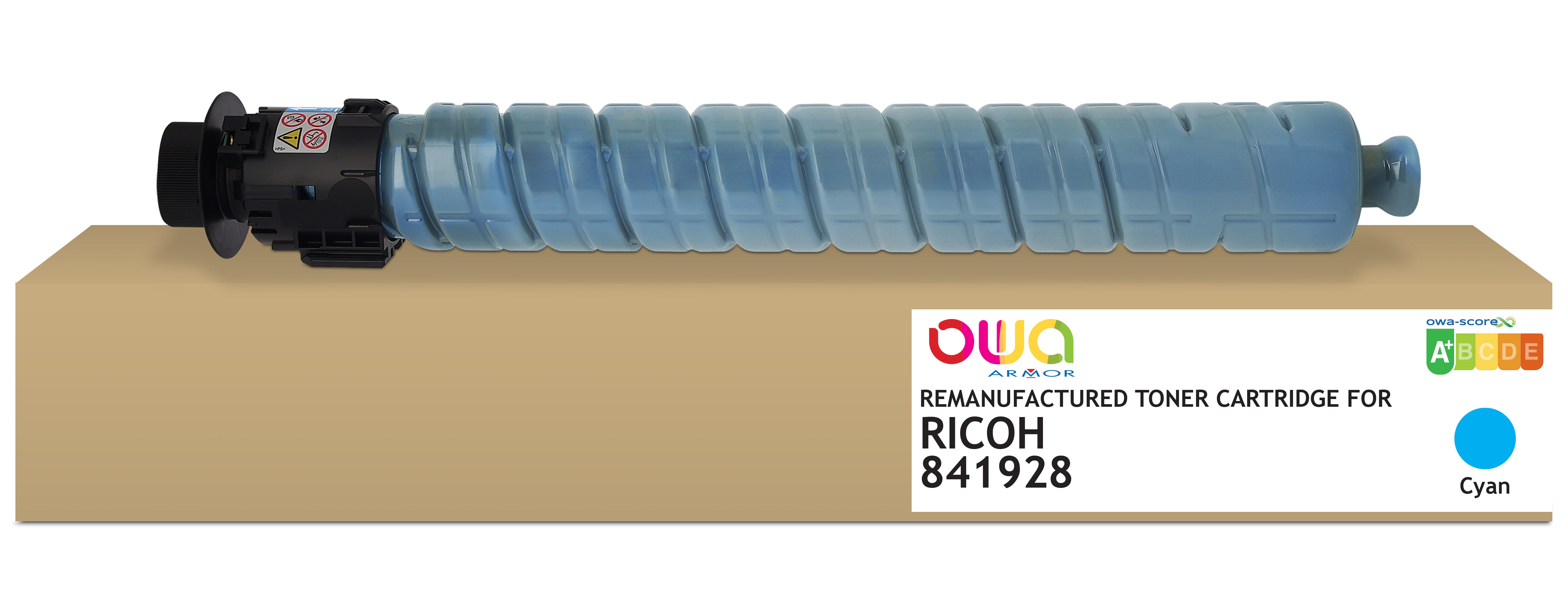 Ricoh Ricoh 841928 - Remanufactured Toner Owa - Cyan