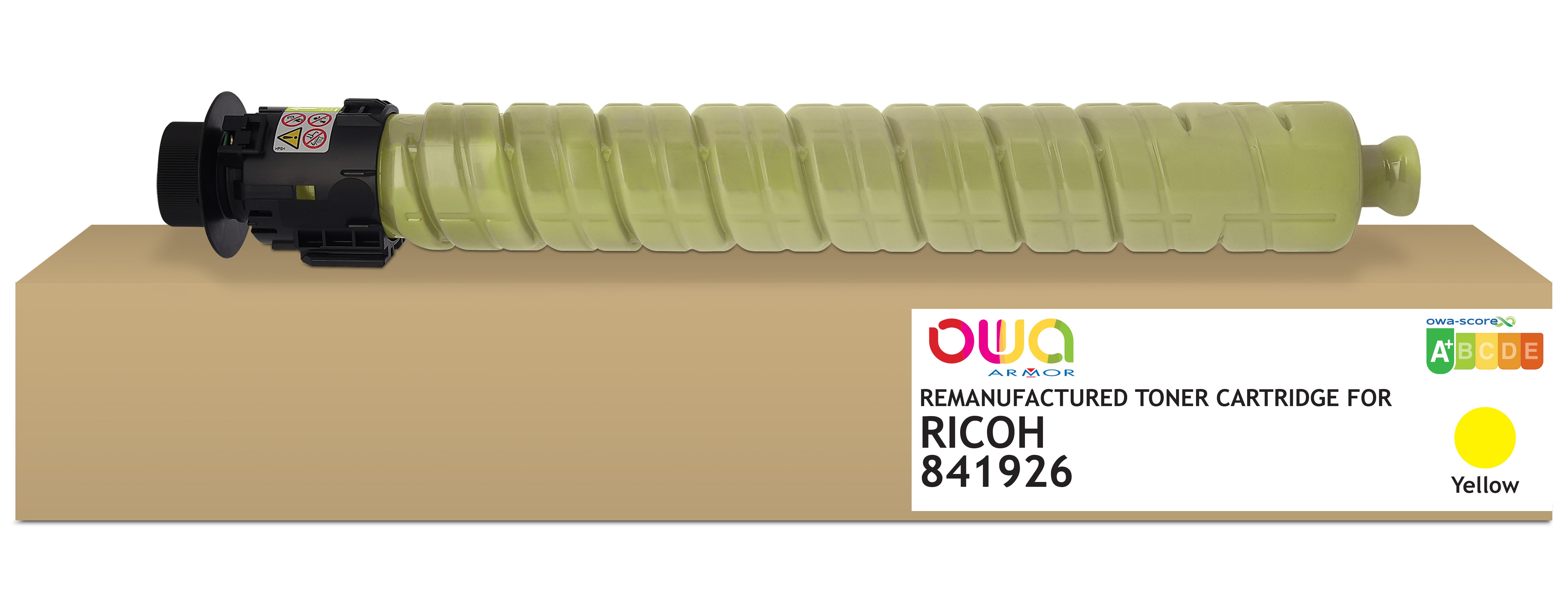 Ricoh Ricoh 841926 - Remanufactured Toner Owa - Yellow