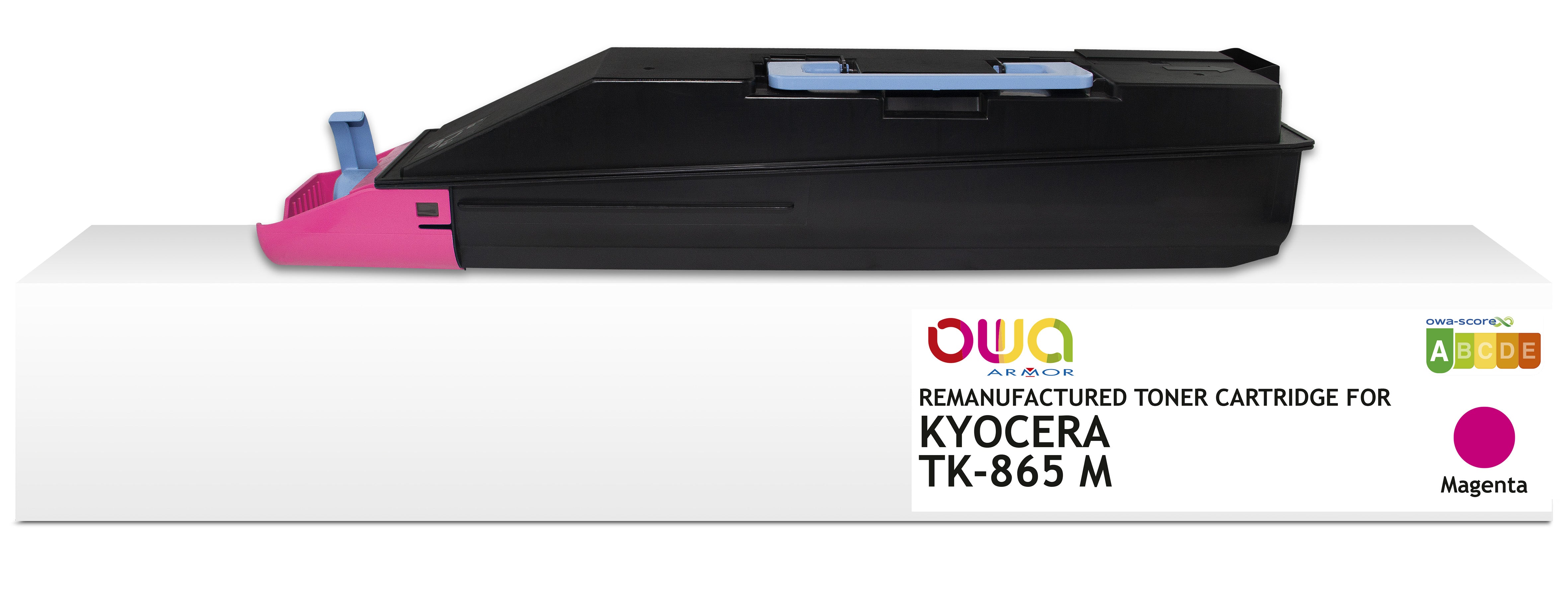 Kyocera Kyocera Tk-865M - Remanufactured Toner Owa - Magenta