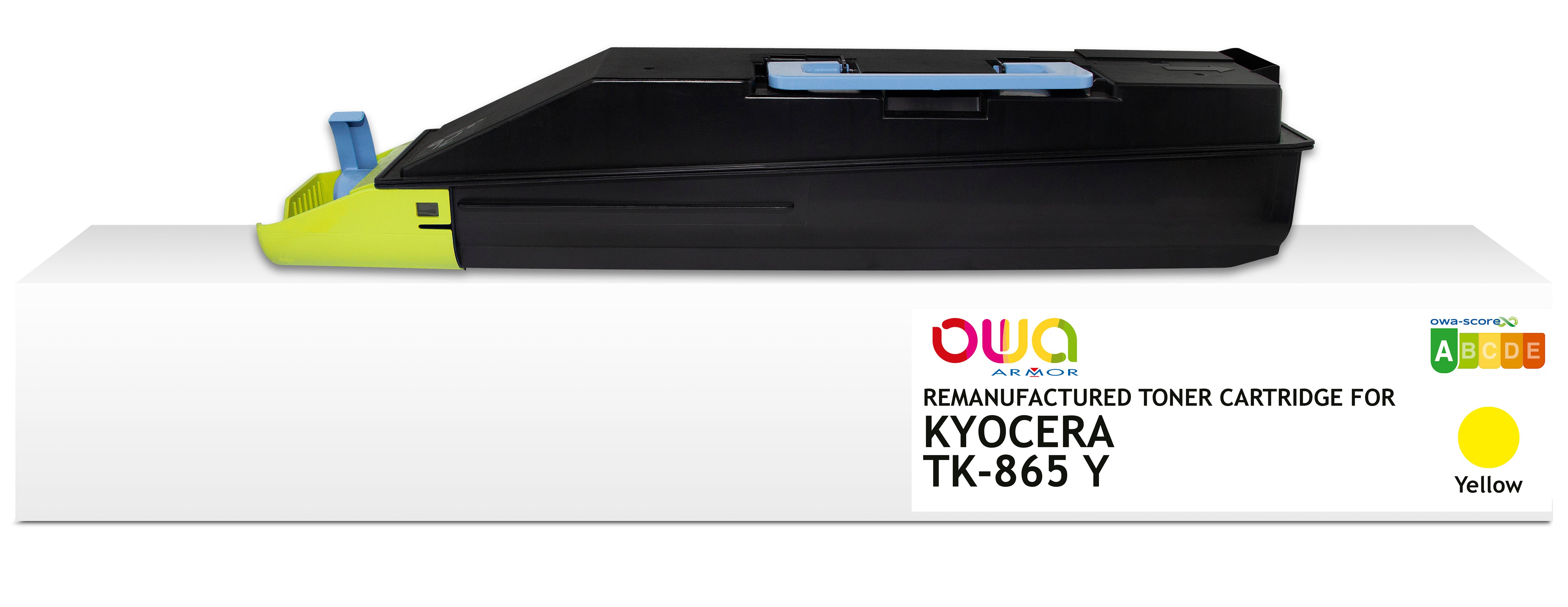 Kyocera Kyocera Tk-865Y - Remanufactured Toner Owa - Yellow