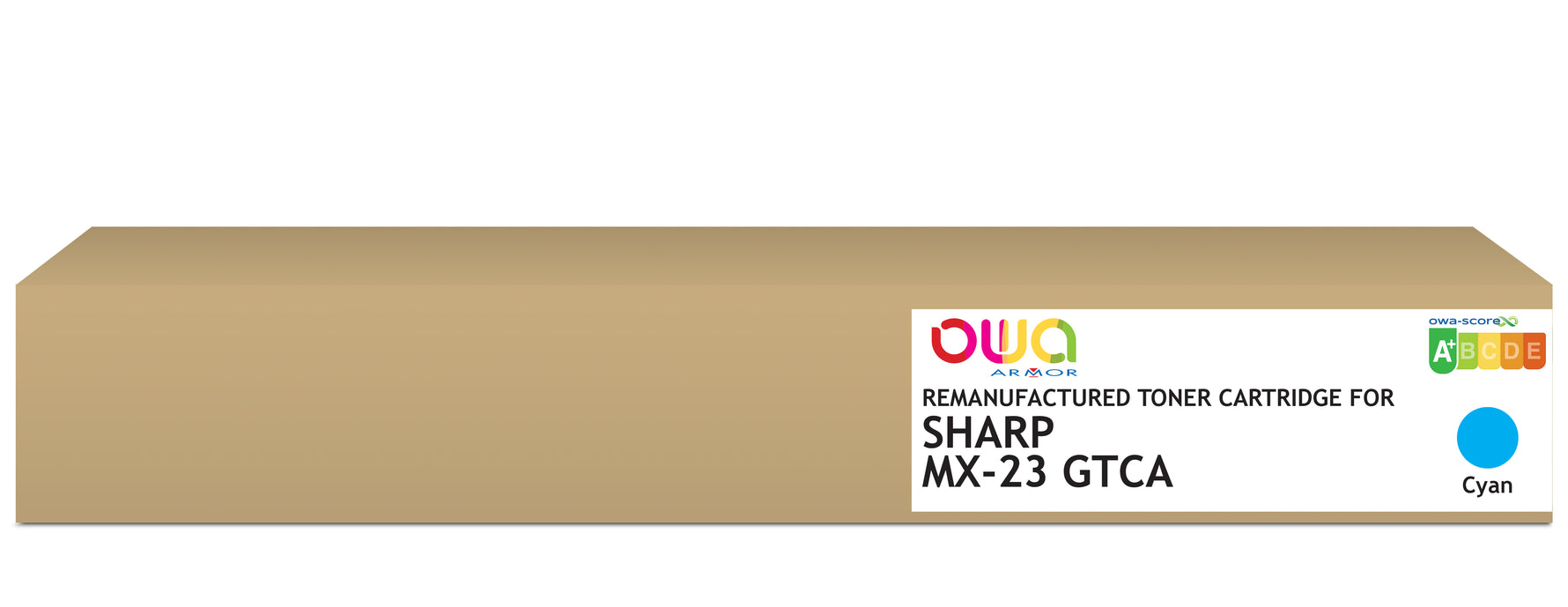 Sharp Sharp Mx-23 Gtca - Remanufactured Toner Owa - Cyan