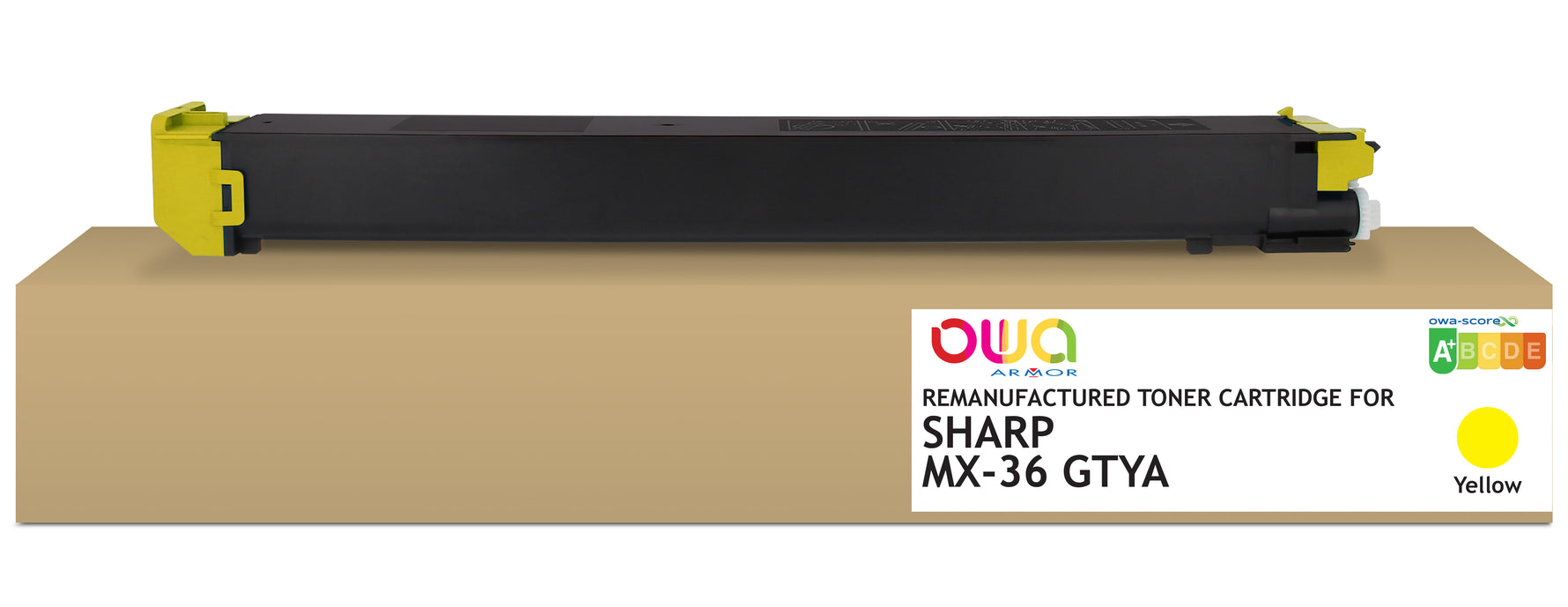 Sharp Sharp Mx-36 Gtya - Remanufactured Toner Owa - Yellow