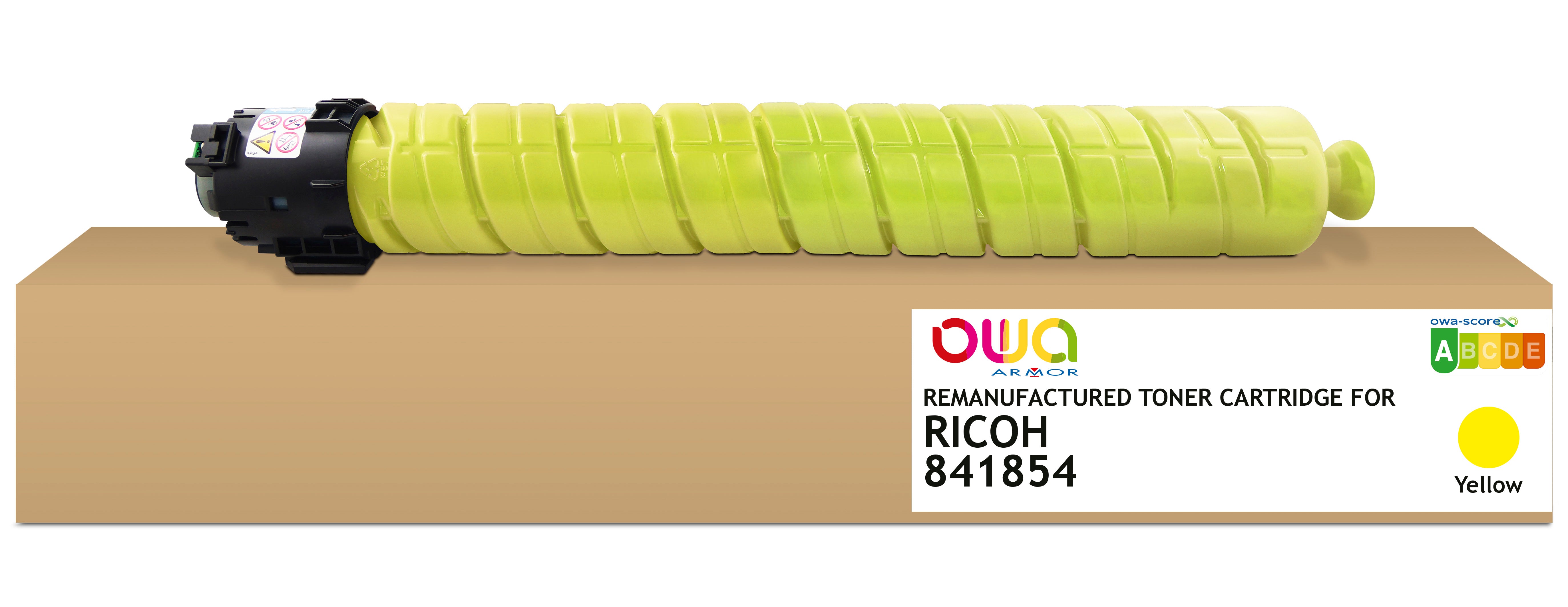 Ricoh Ricoh 841854 - Remanufactured Toner Owa - Yellow