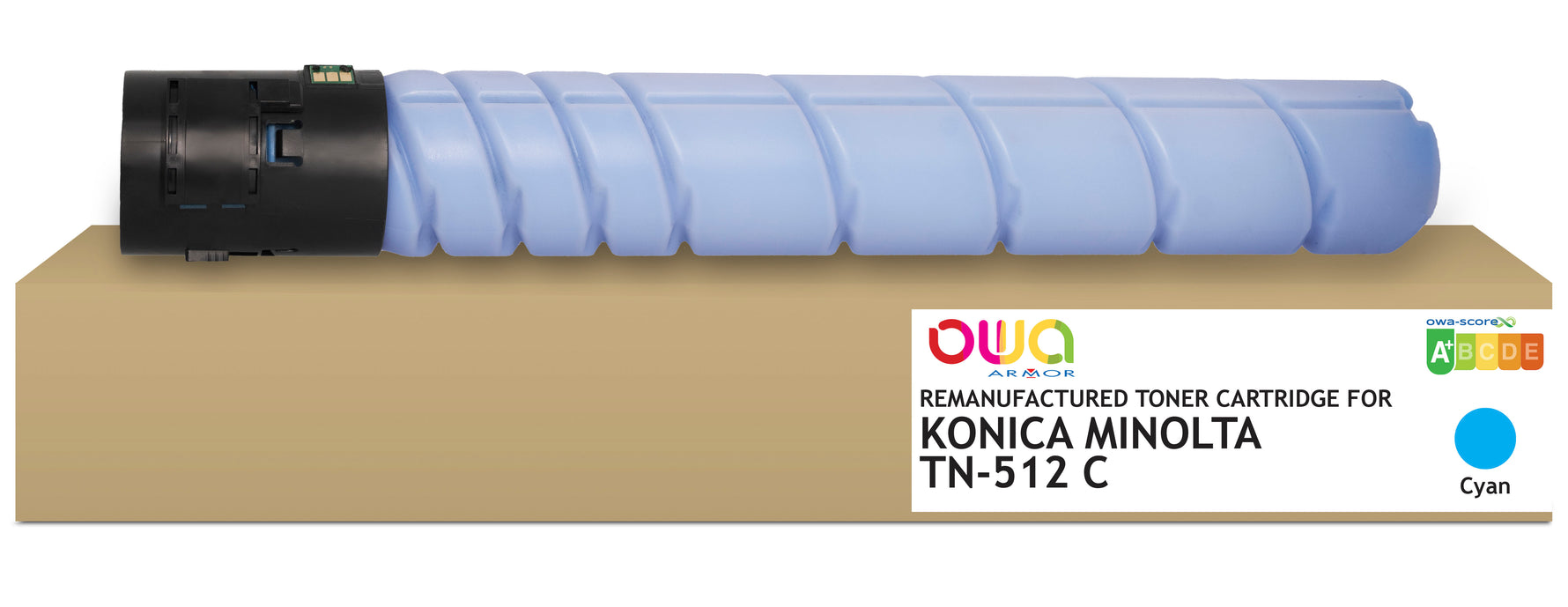 Konica Minolta Konica Minolta Tn512c - Remanufactured Toner Owa - Cyan