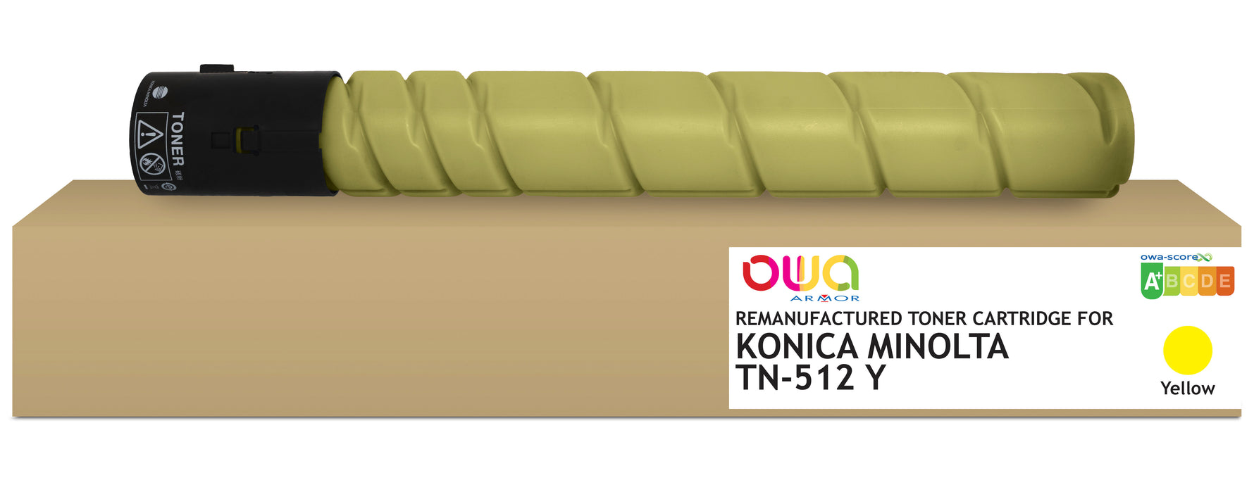 Konica Minolta Konica Minolta Tn512y - Remanufactured Toner Owa - Yellow