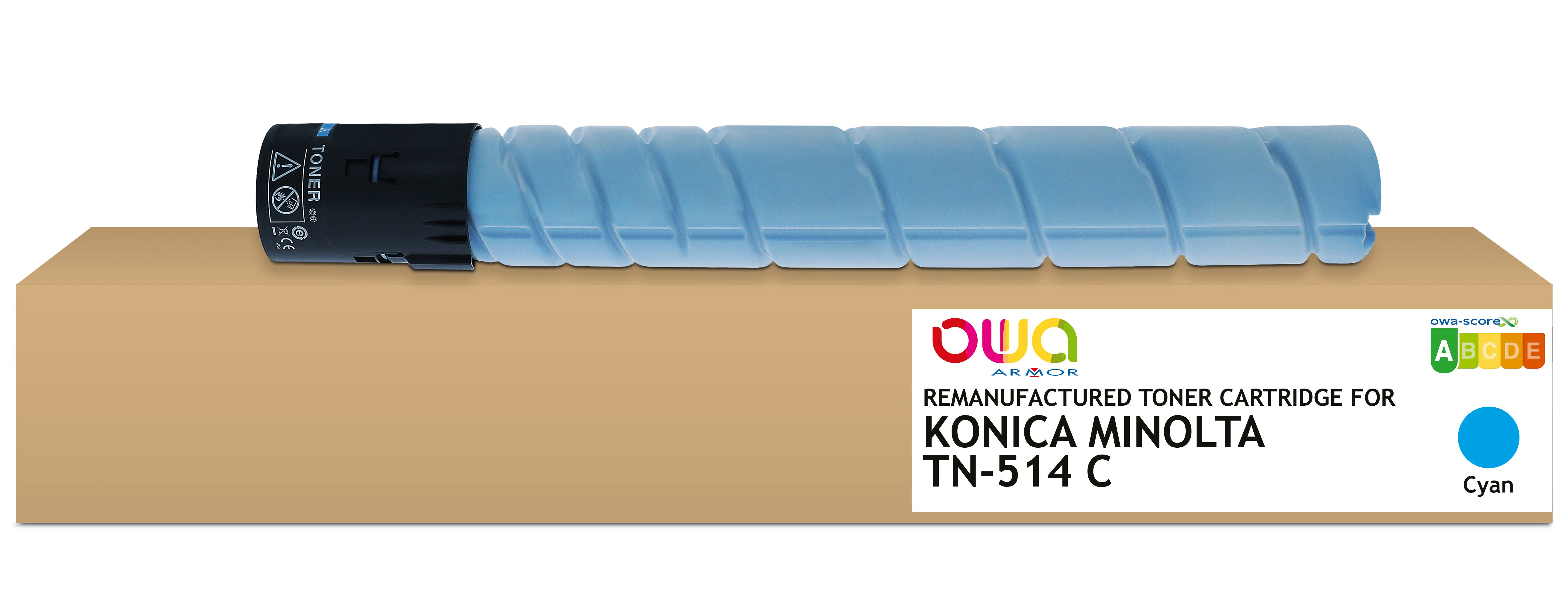 Konica Minolta Konica Minolta Tn514c - Remanufactured Toner Owa - Cyan