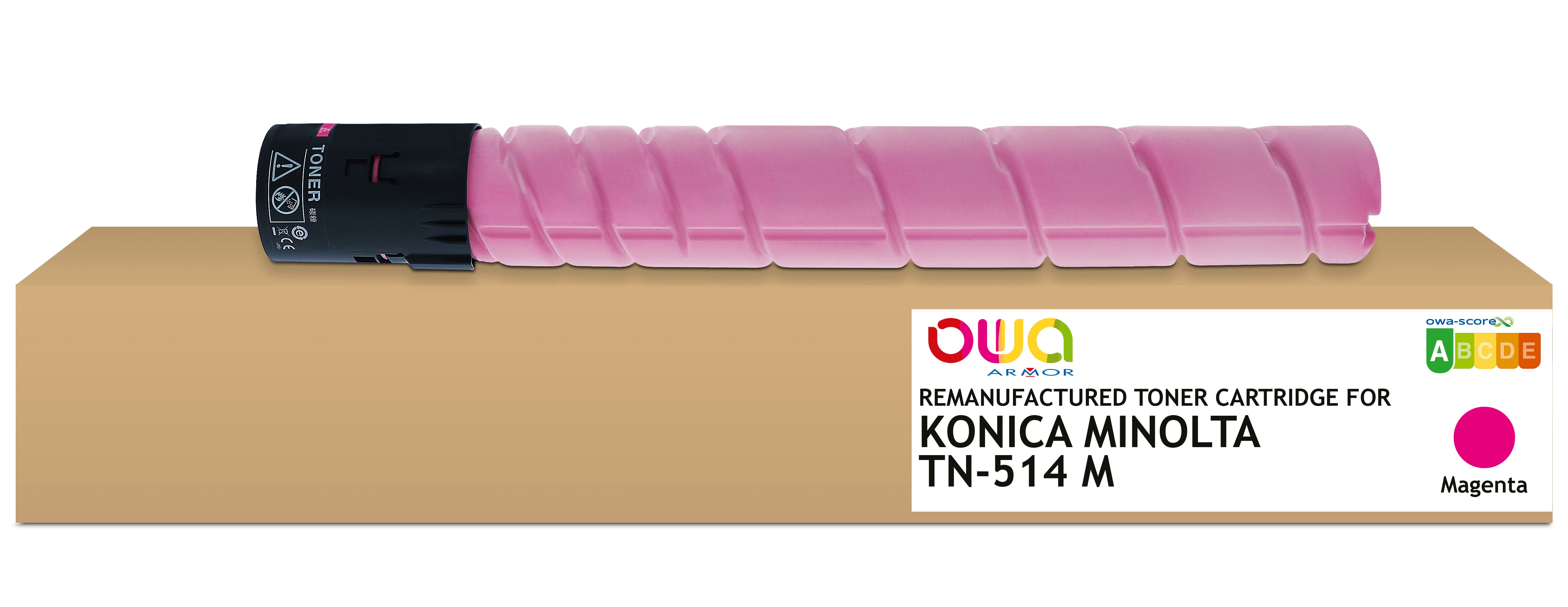Konica Minolta Konica Minolta Tn514m - Remanufactured Toner Owa - Magenta