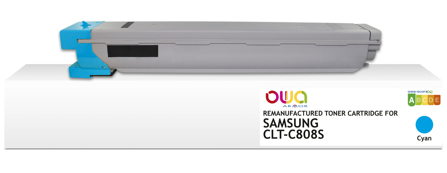Samsung Samsung Clt-C 808 S/Els - Remanufactured Toner Owa - Cyan