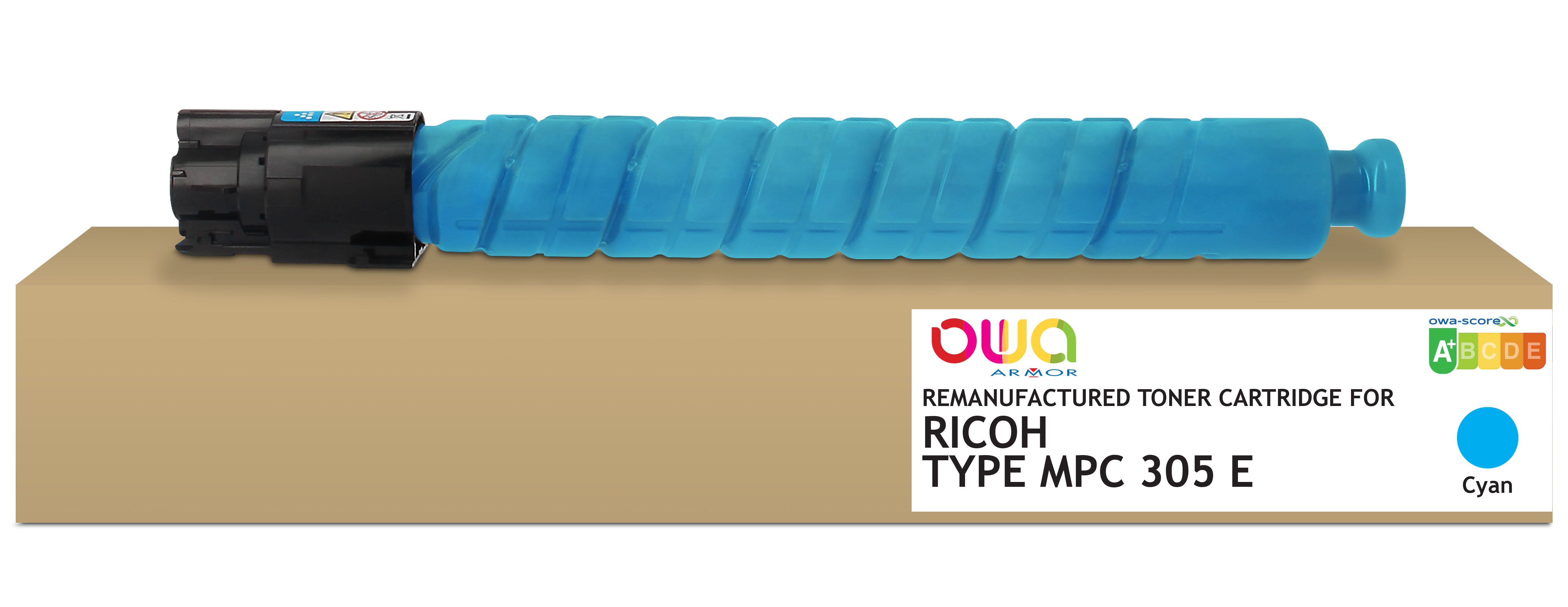 Ricoh Ricoh 841595 - Remanufactured Toner Owa - Cyan