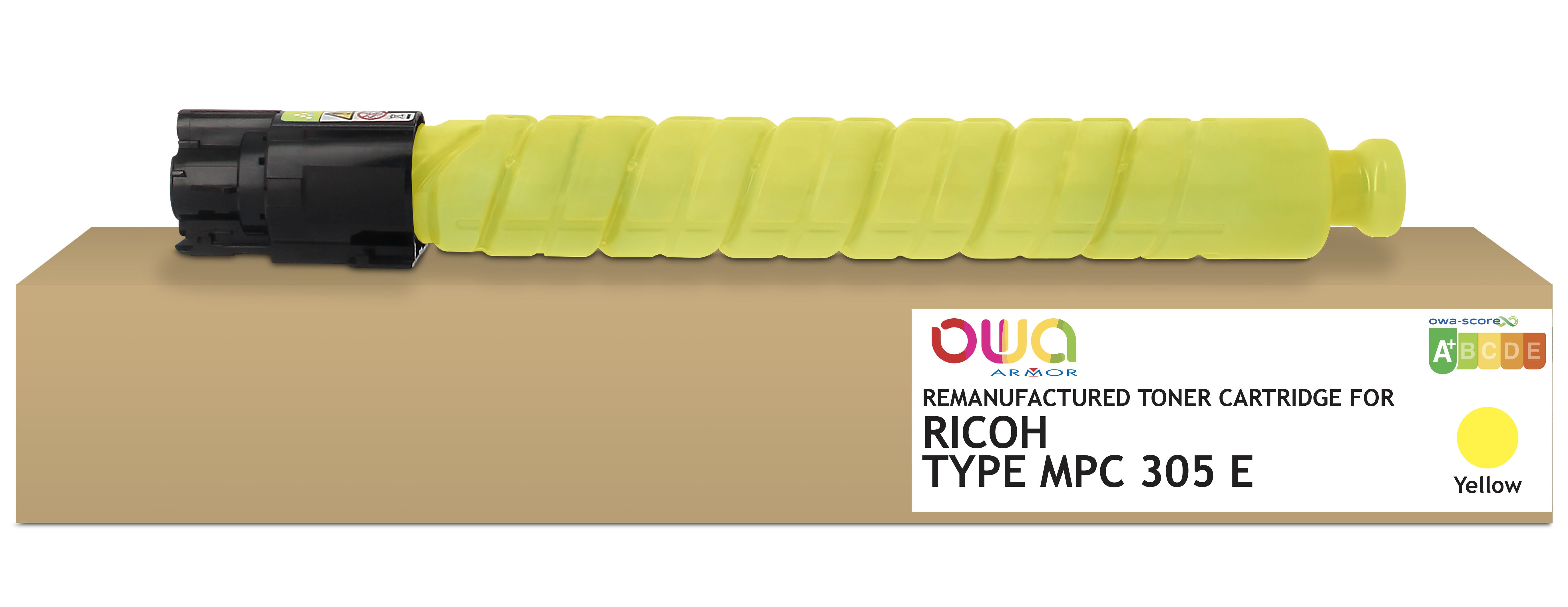 Ricoh Ricoh 841597 - Remanufactured Toner Owa - Yellow