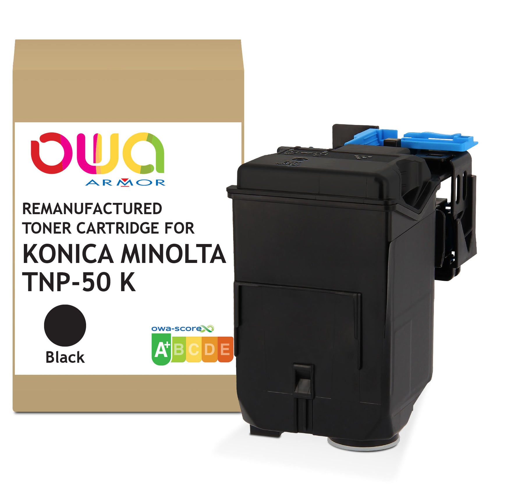Konica Minolta Konica Minolta Tnp50k - Remanufactured Toner Owa - Black