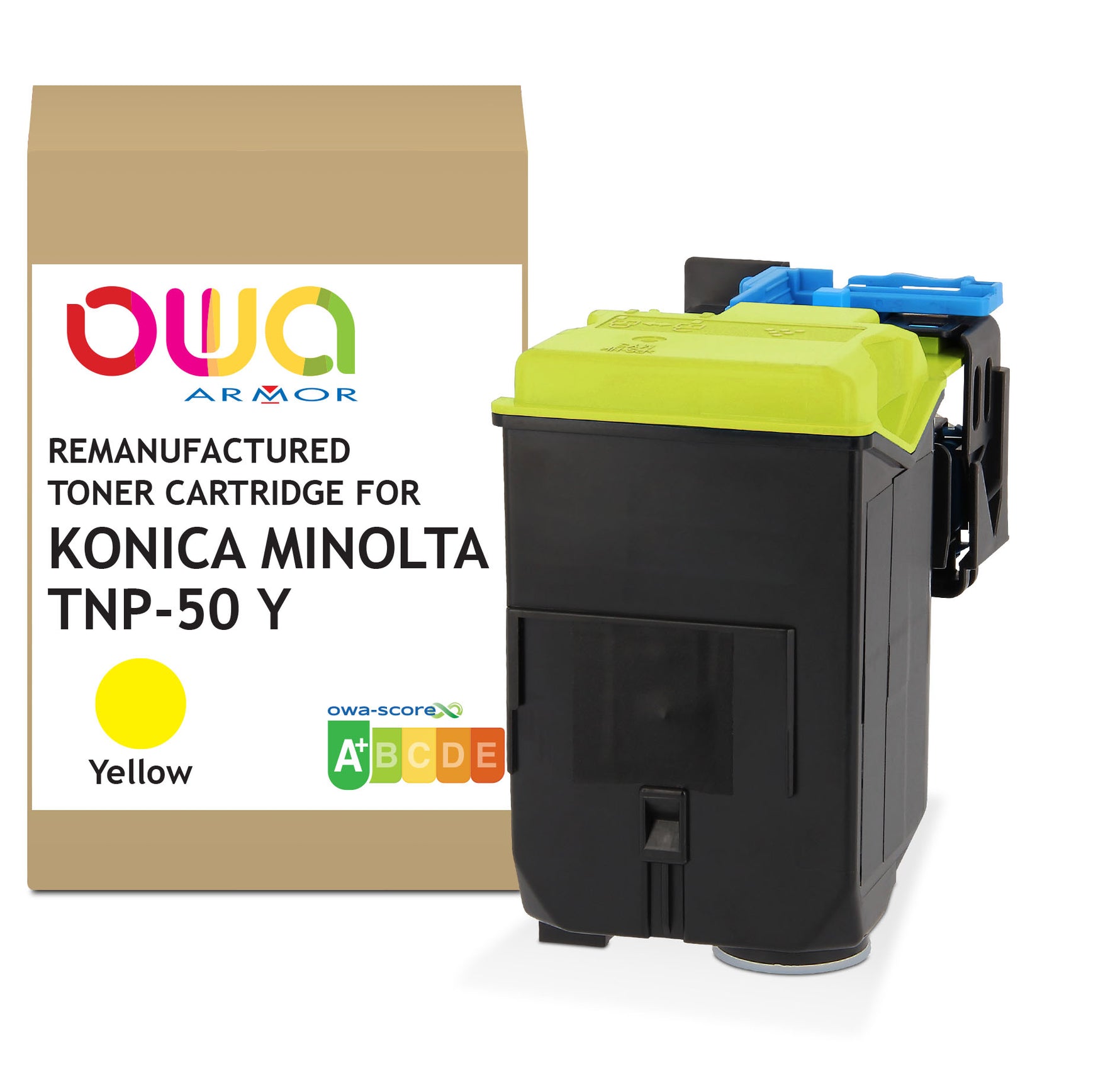 Konica Minolta Konica Minolta Tnp50y - Remanufactured Toner Owa - Yellow
