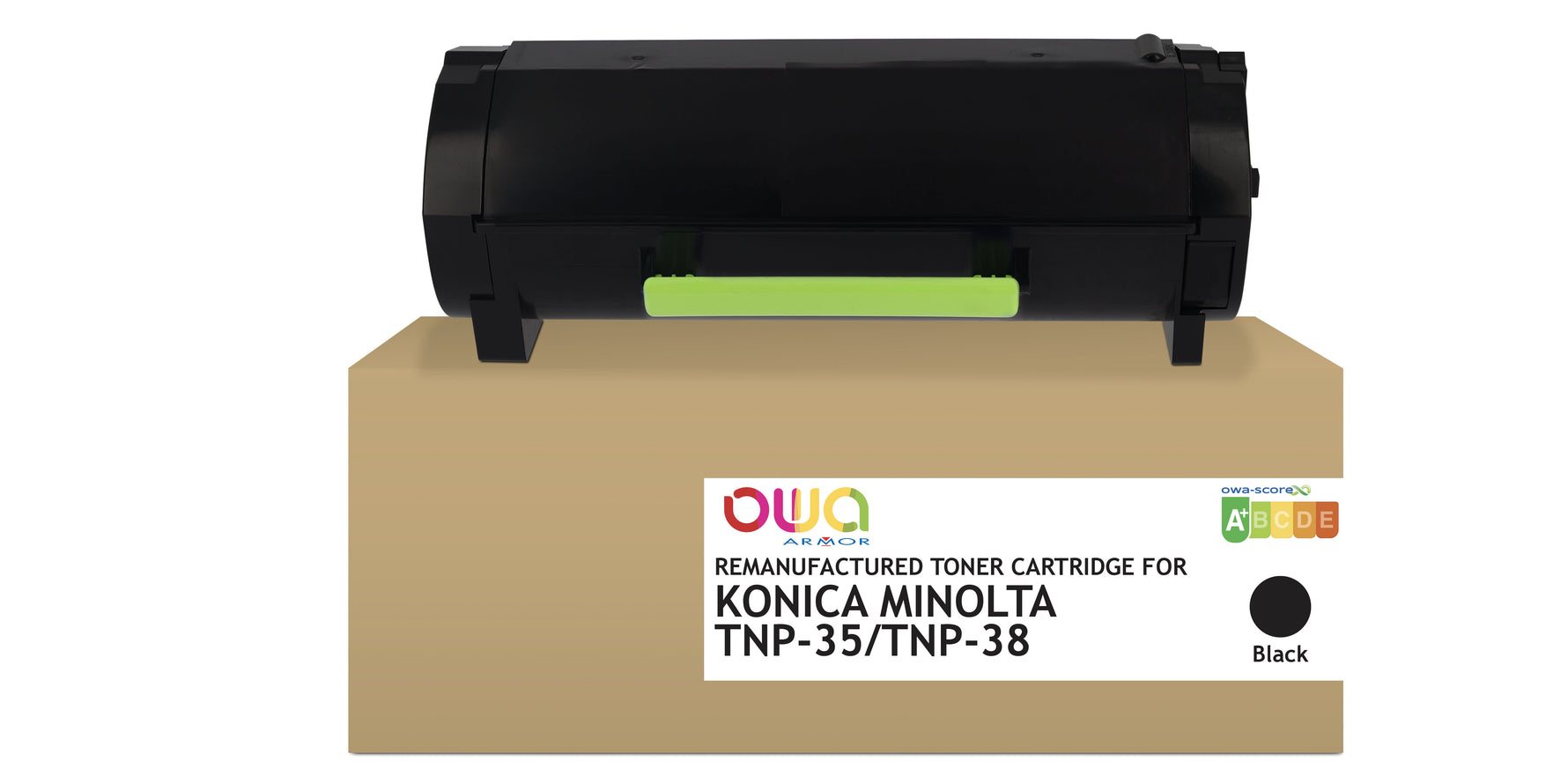 Konica Minolta Konica Minolta Tnp35 - Remanufactured Toner Owa - Black