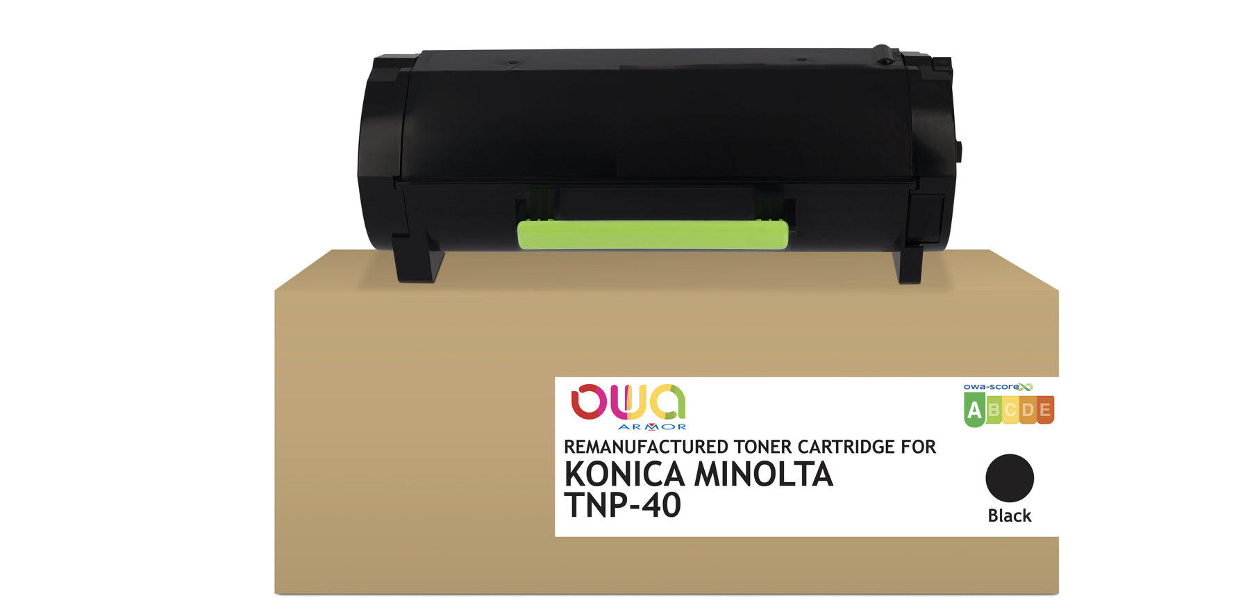 Konica Minolta Konica Minolta Tnp40 - Remanufactured Toner Owa - Black