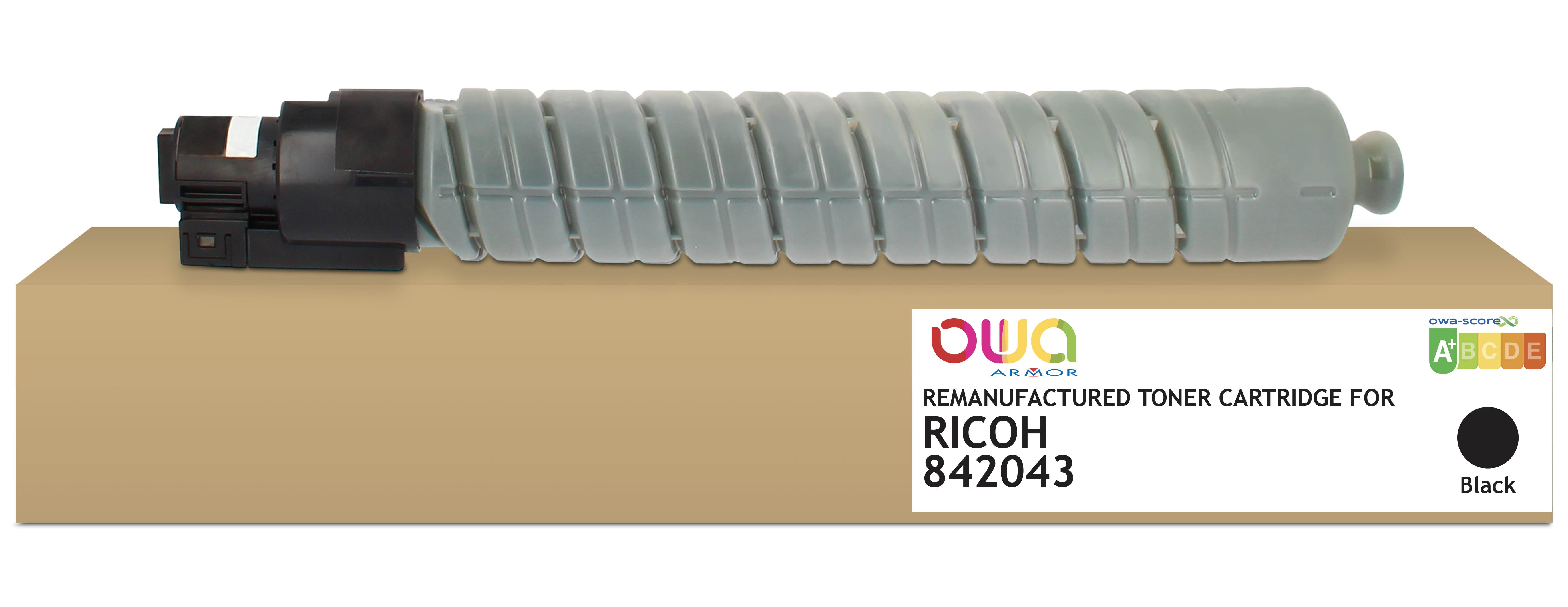 Ricoh Ricoh 841124, 842043 - Remanufactured Toner Owa - Black