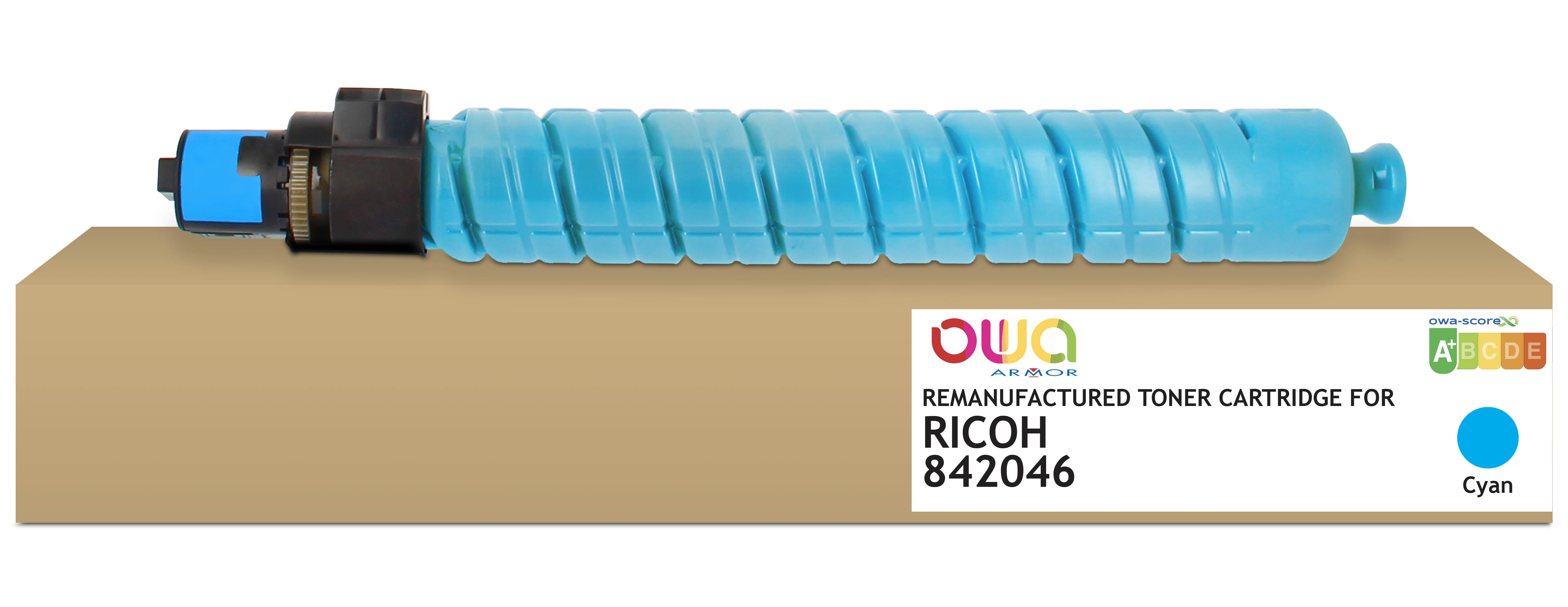 Ricoh Ricoh 842046, 841127 - Remanufactured Toner Owa - Cyan