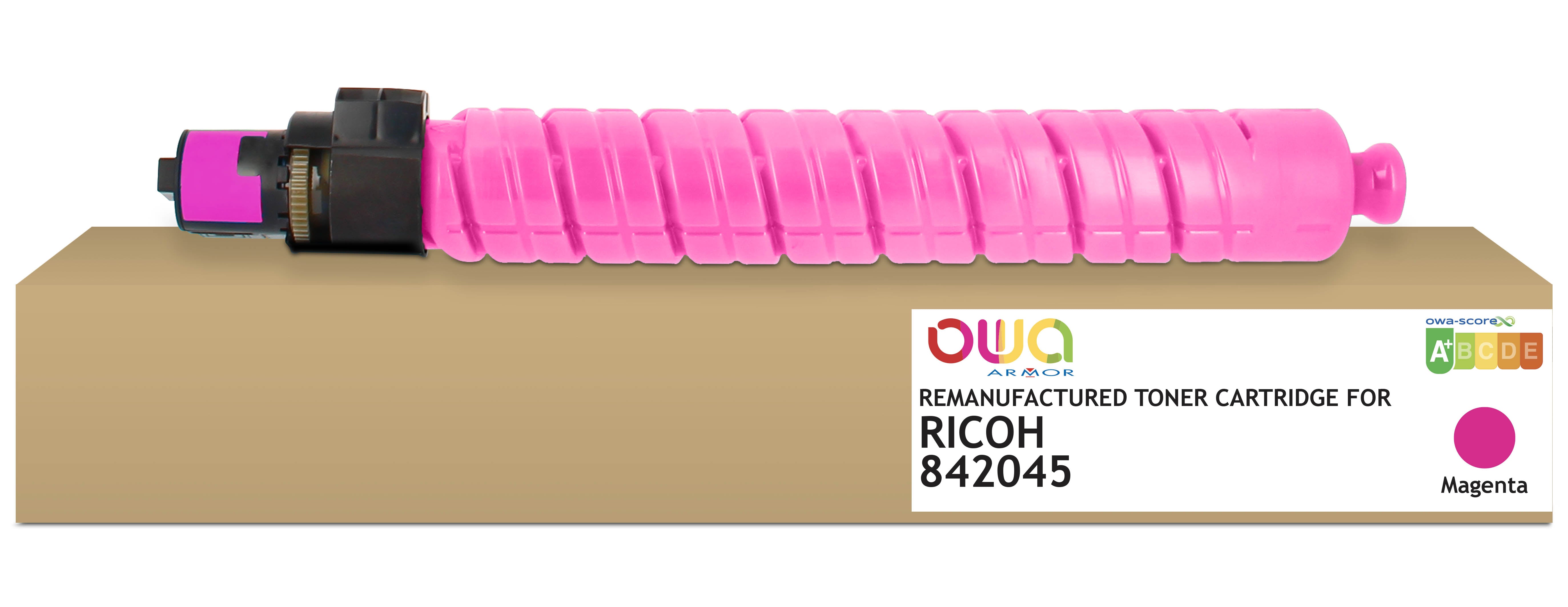 Ricoh Ricoh 842045, 841126 - Remanufactured Toner Owa - Magenta