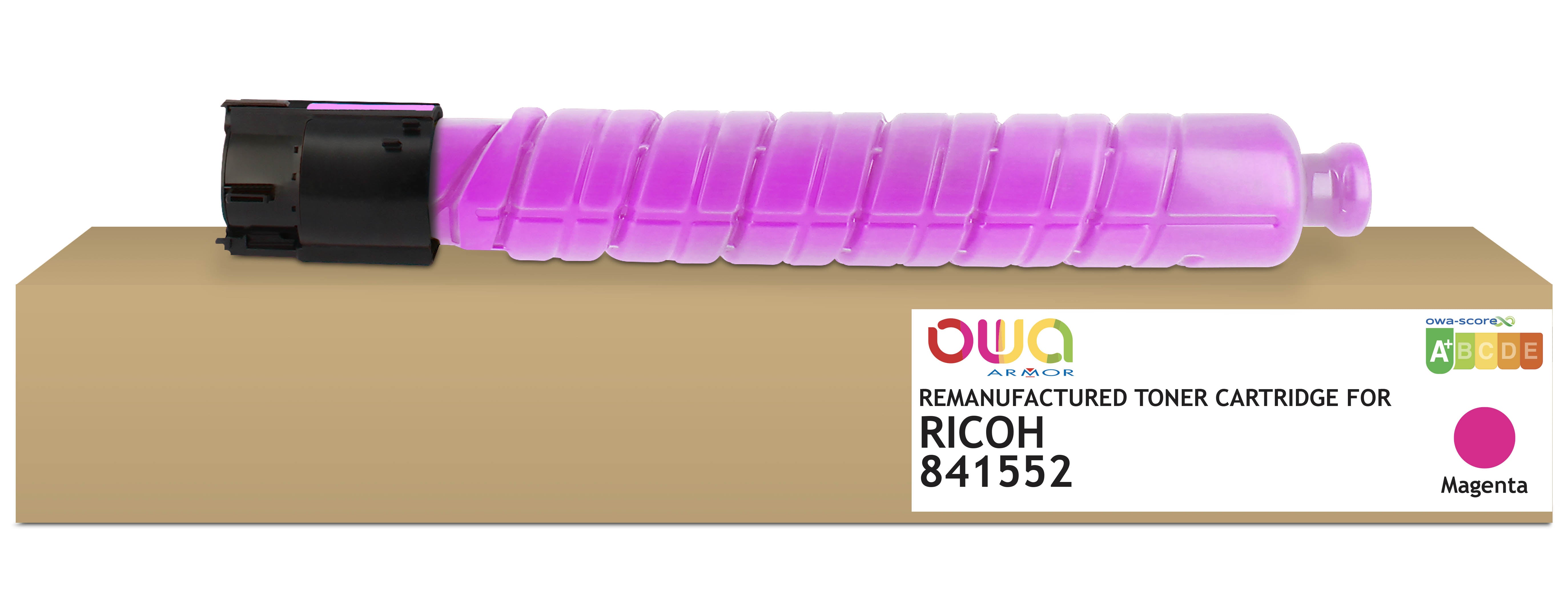 Ricoh Ricoh 841552 - Remanufactured Toner Owa - Magenta